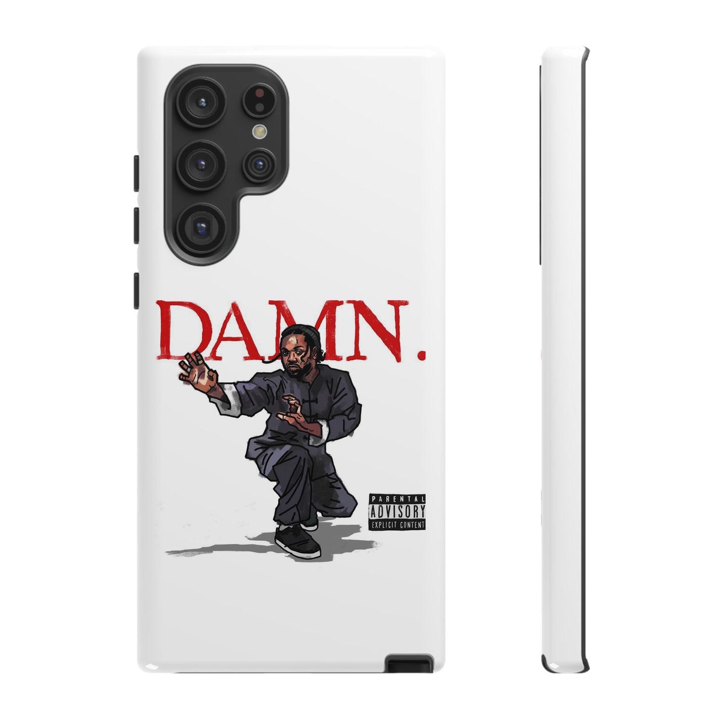Kendrick Lamar “Kung Fu Kenny” DAMN Album Tough Phone Case – Shockproof Dual Layer Cover