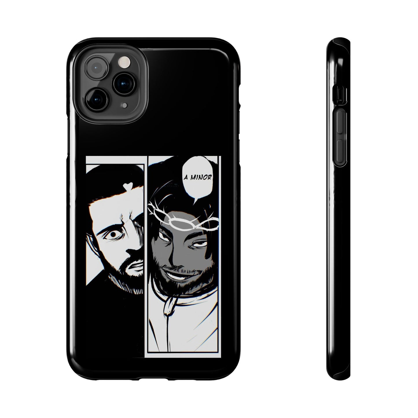 Kendrick Lamar Drake Anime Battle - Phone Case