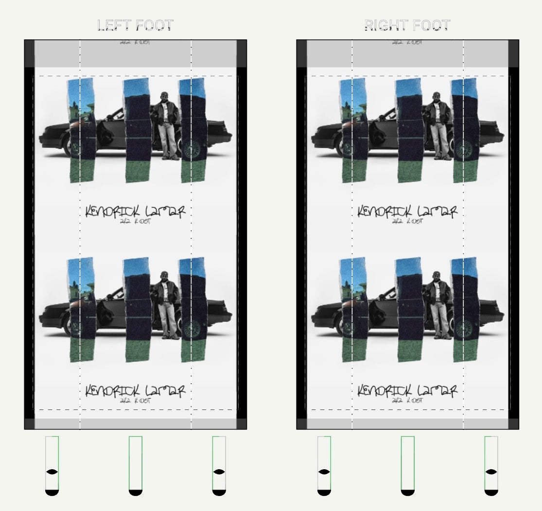 Kendrick Lamar GNX x Good Kid, m.A.A.d City Mashup Socks – Artistic Cushioned Crew Streetwear