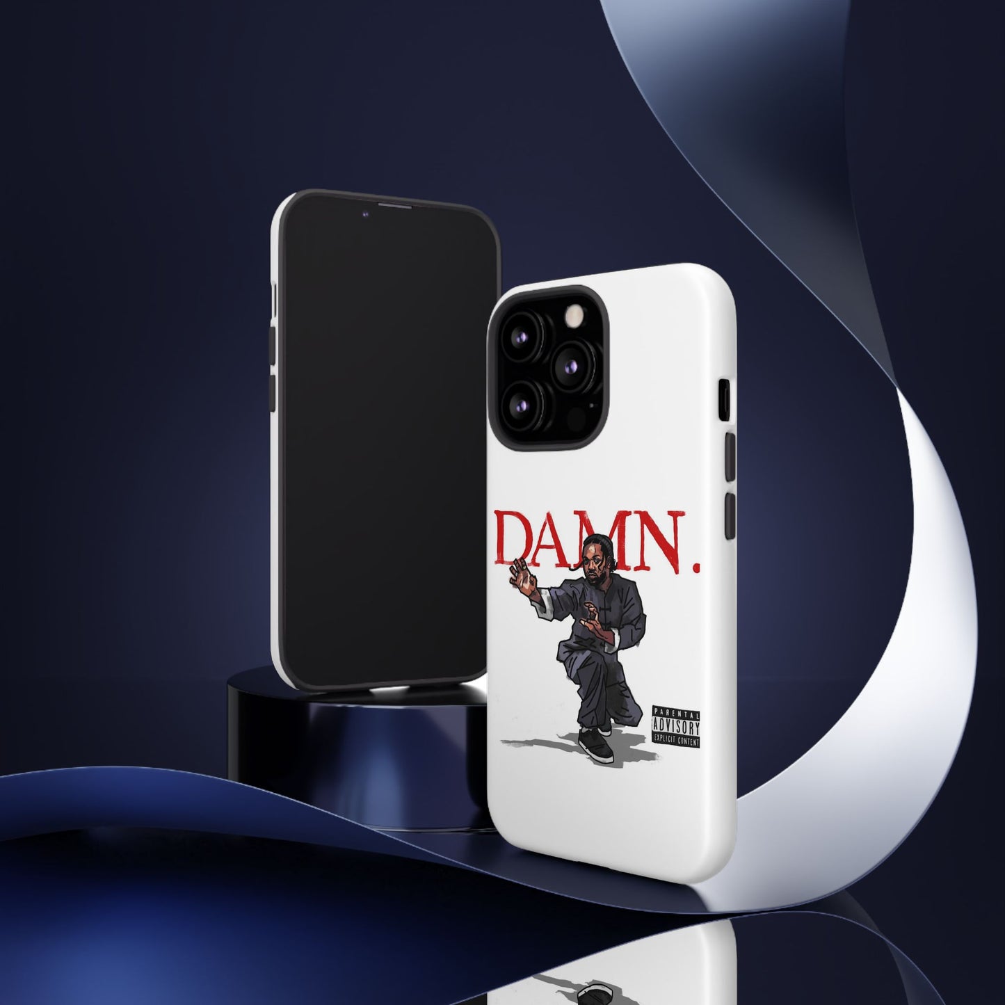 Kendrick Lamar “Kung Fu Kenny” DAMN Album Tough Phone Case – Shockproof Dual Layer Cover