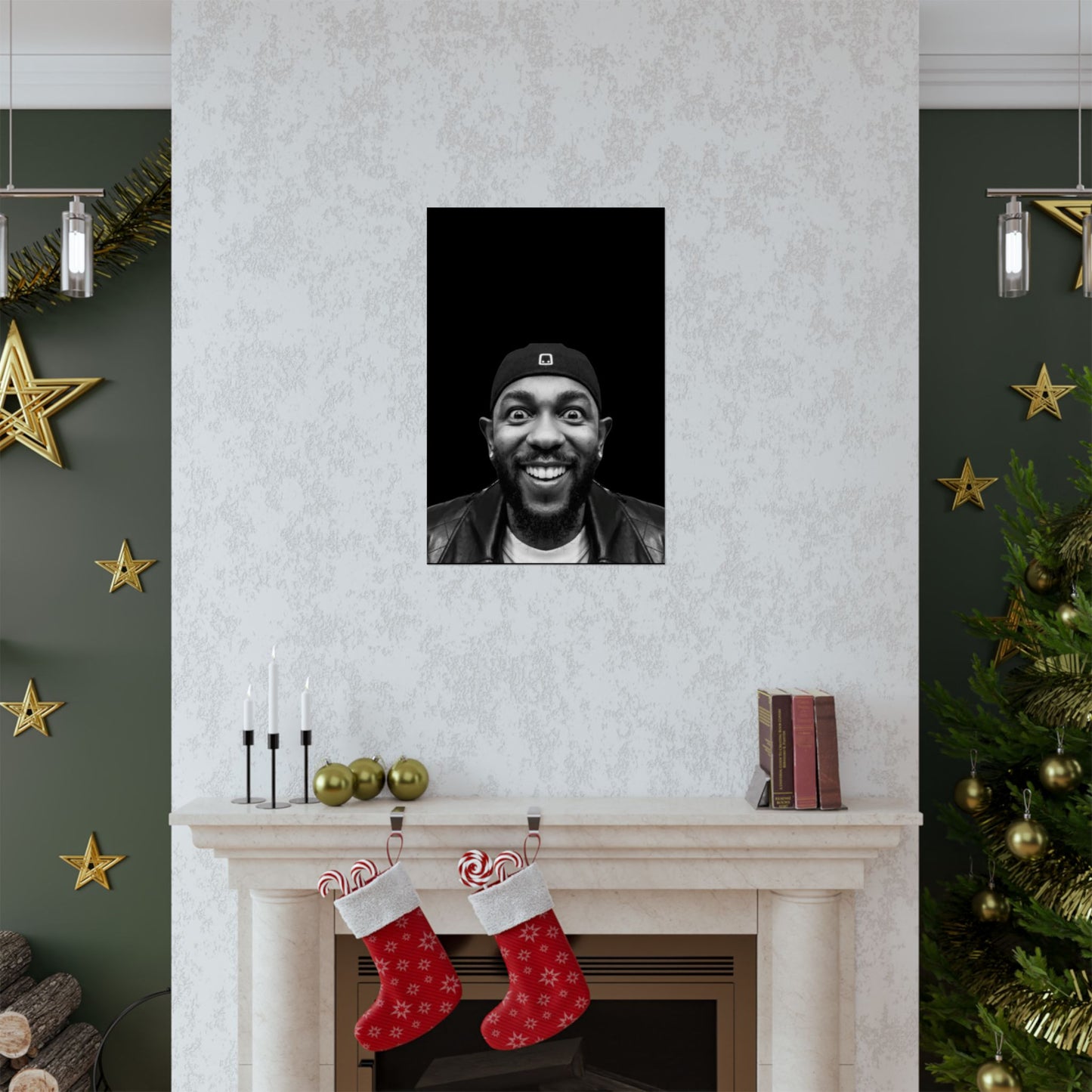Kendrick Lamar Meme Face Mustard - Matte Posters