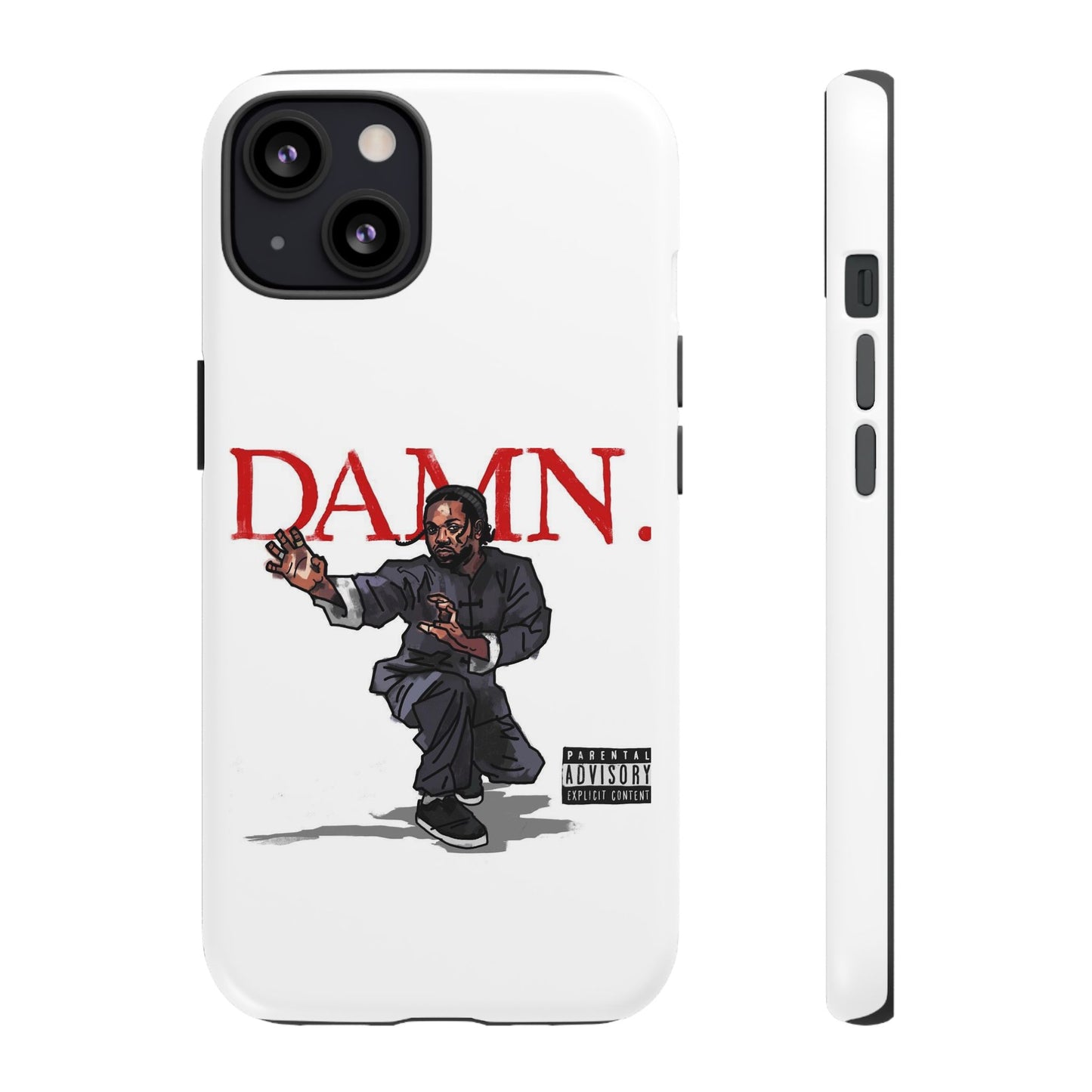 Kendrick Lamar “Kung Fu Kenny” DAMN Album Tough Phone Case – Shockproof Dual Layer Cover