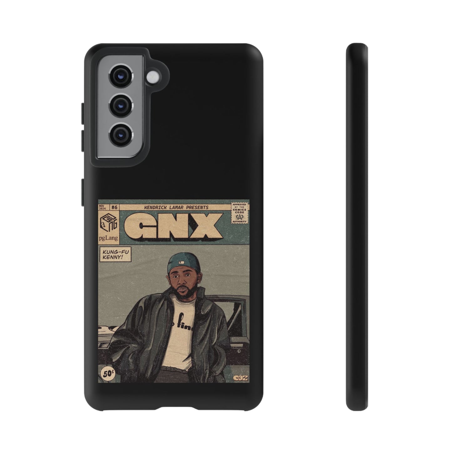Kendrick Lamar "GNX" Comic Book Phone Case – Tough Shockproof Cover for iPhone, Samsung, & More