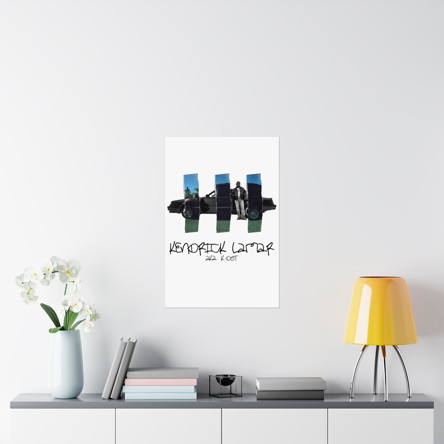 Kendrick Lamar GNX + Good Kid, m.A.A.d City Mashup Poster, Matte – Rap Wall Art, Hip-Hop Home Decor, Urban Music Print, Gift for Fan