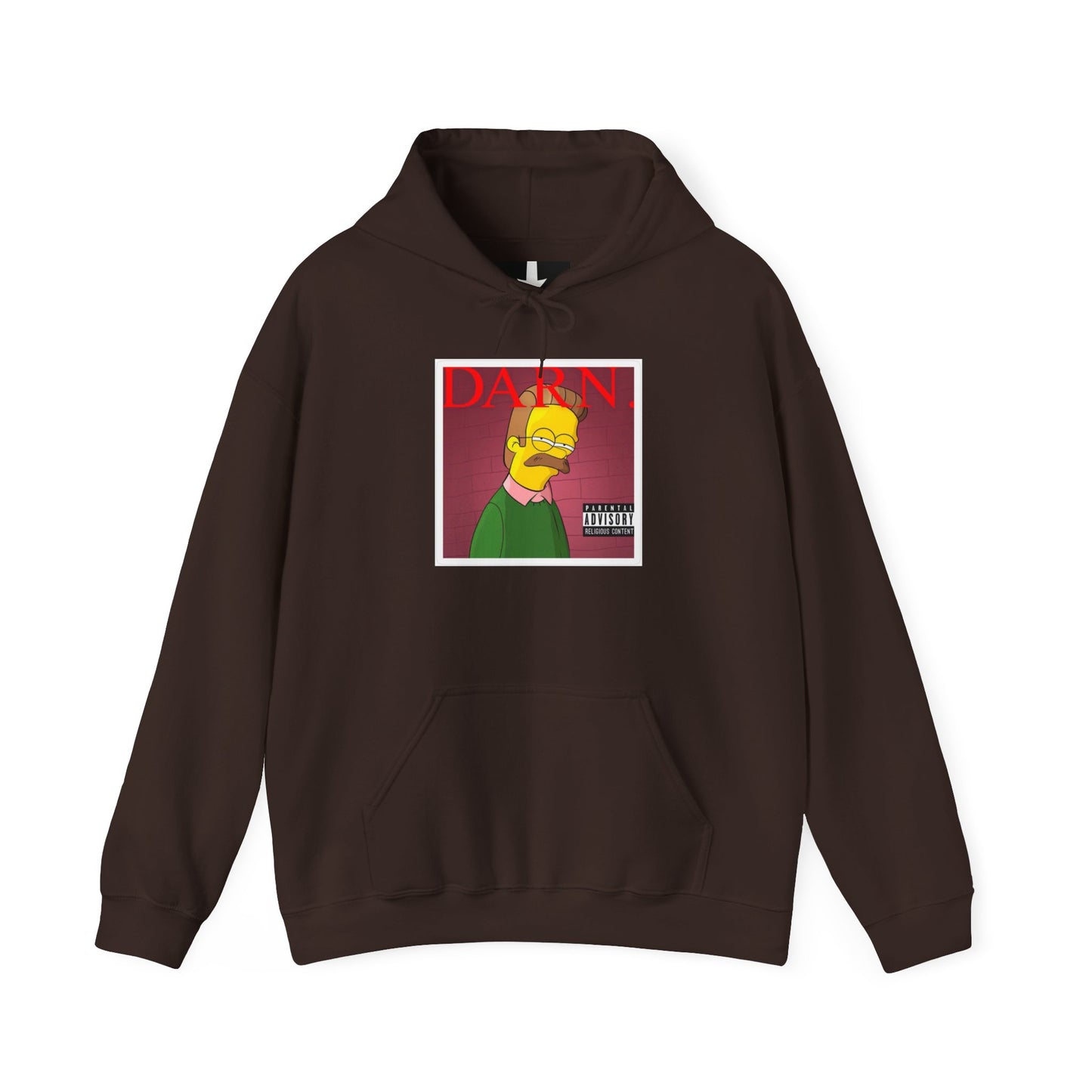 Kendrick Lamar X Simpsons "DARN" Ned Flanders Mashup Hoodie – Funny Rap Streetwear