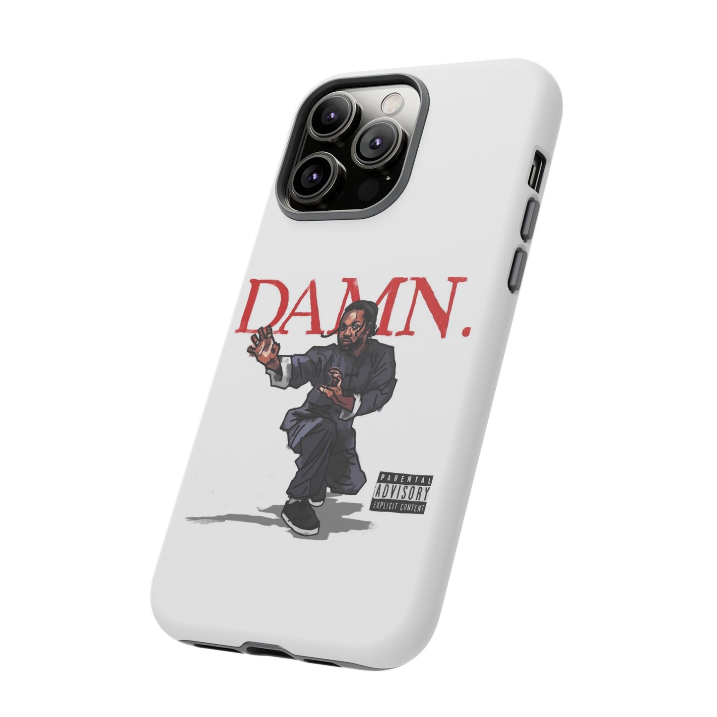Kendrick Lamar “Kung Fu Kenny” DAMN Album Tough Phone Case – Shockproof Dual Layer Cover