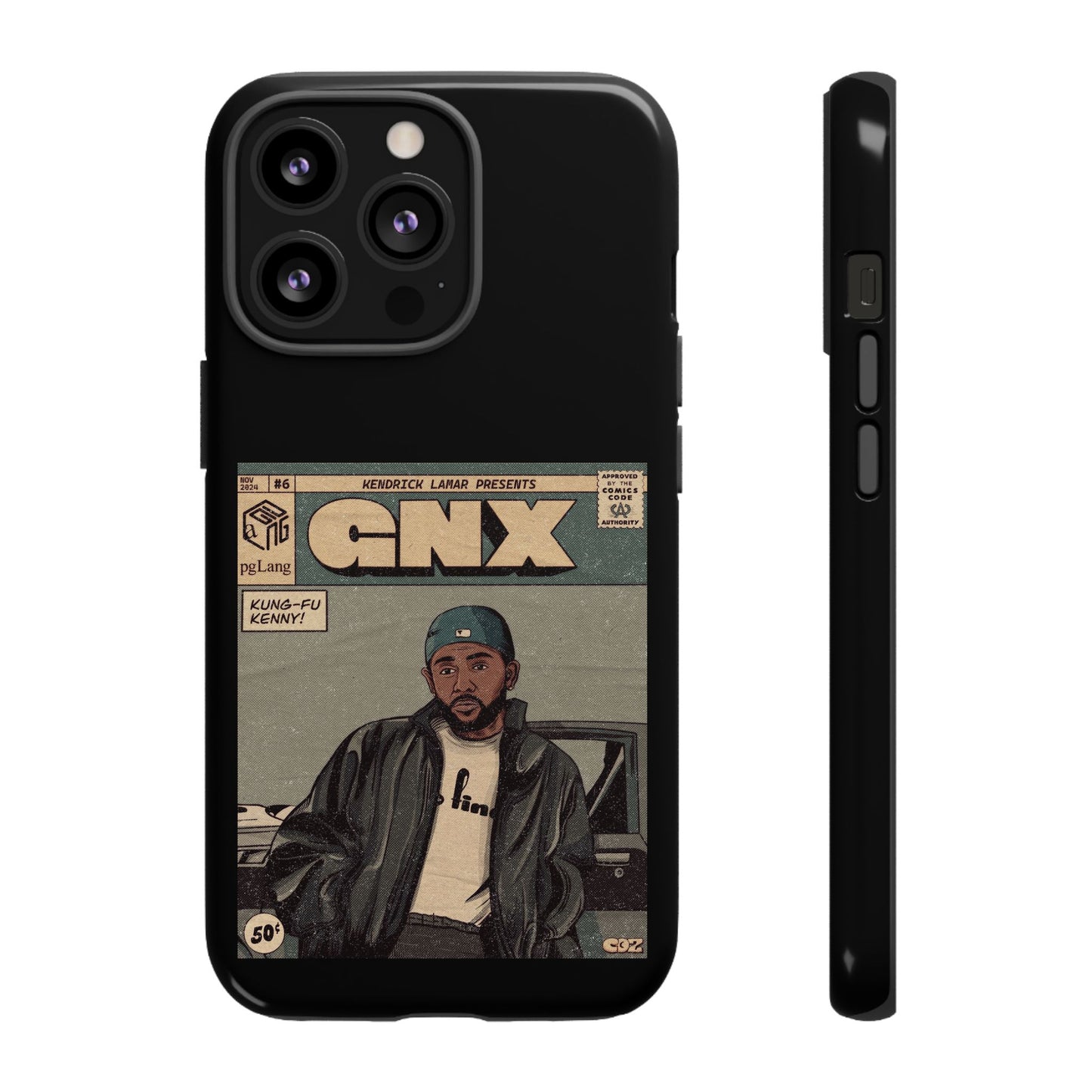 Kendrick Lamar "GNX" Comic Book Phone Case – Tough Shockproof Cover for iPhone, Samsung, & More