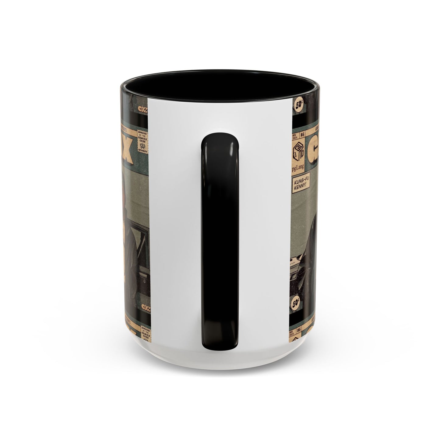 Kendrick Lamar "GNX" Comic Cover Mug – Hip-Hop Art Coffee Cup, Gift for Music Fans