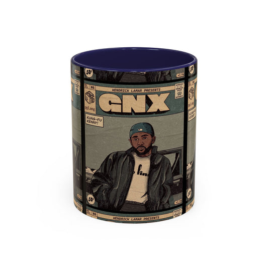 Kendrick Lamar "GNX" Comic Cover Mug – Hip-Hop Art Coffee Cup, Gift for Music Fans