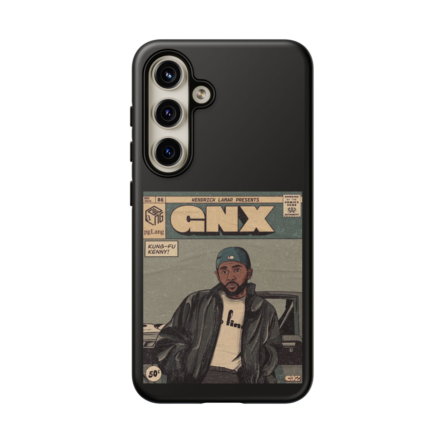 Kendrick Lamar "GNX" Comic Book Phone Case – Tough Shockproof Cover for iPhone, Samsung, & More