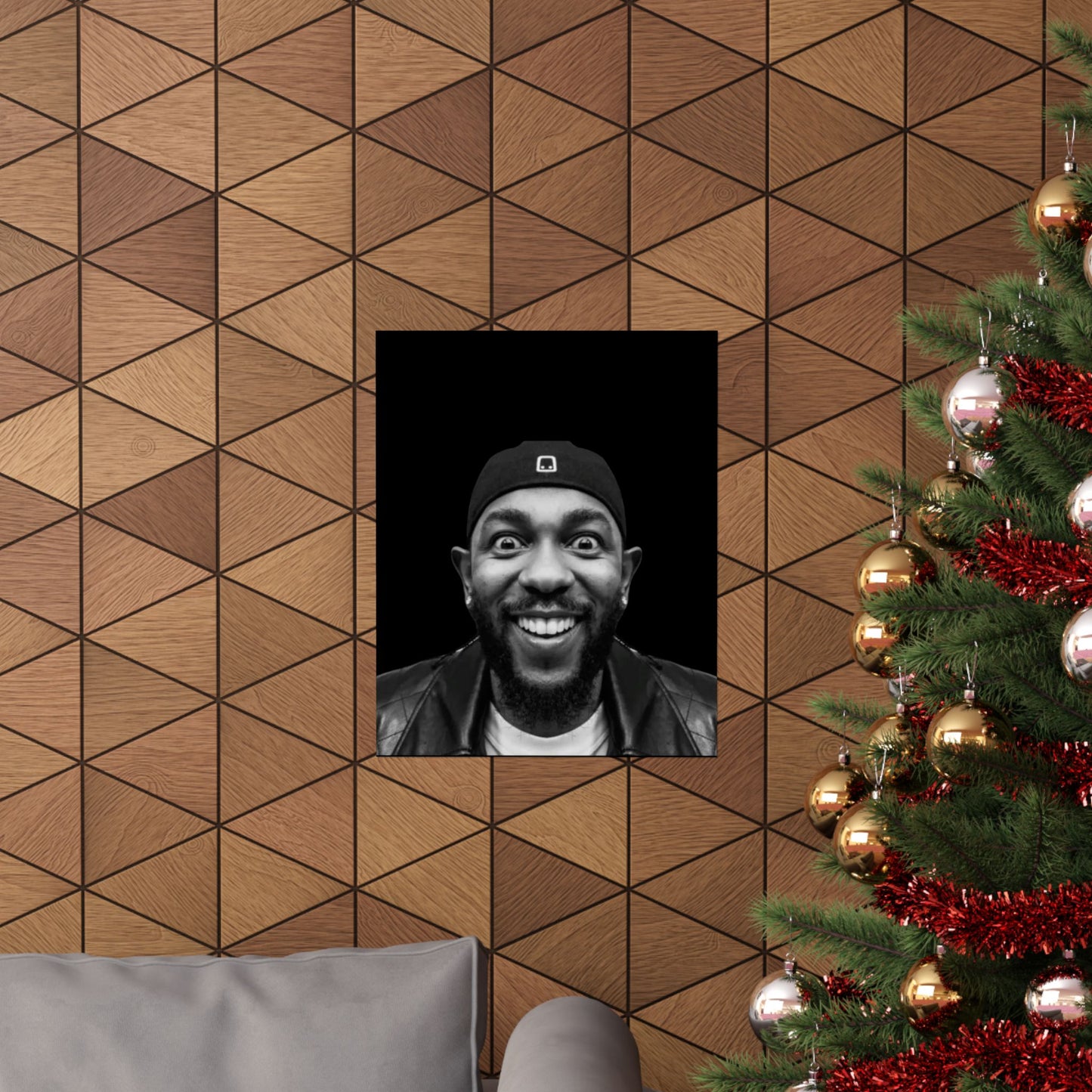 Kendrick Lamar Meme Face Mustard - Matte Posters
