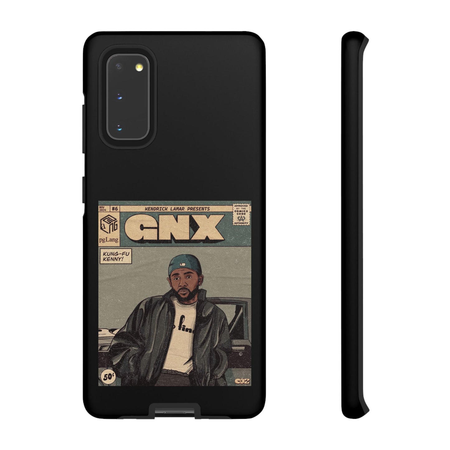 Kendrick Lamar "GNX" Comic Book Phone Case – Tough Shockproof Cover for iPhone, Samsung, & More