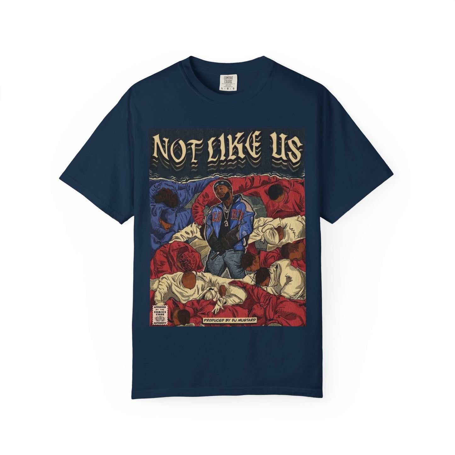 Kendrick Lamar "Not Like Us" Comic Cover - T-shirt