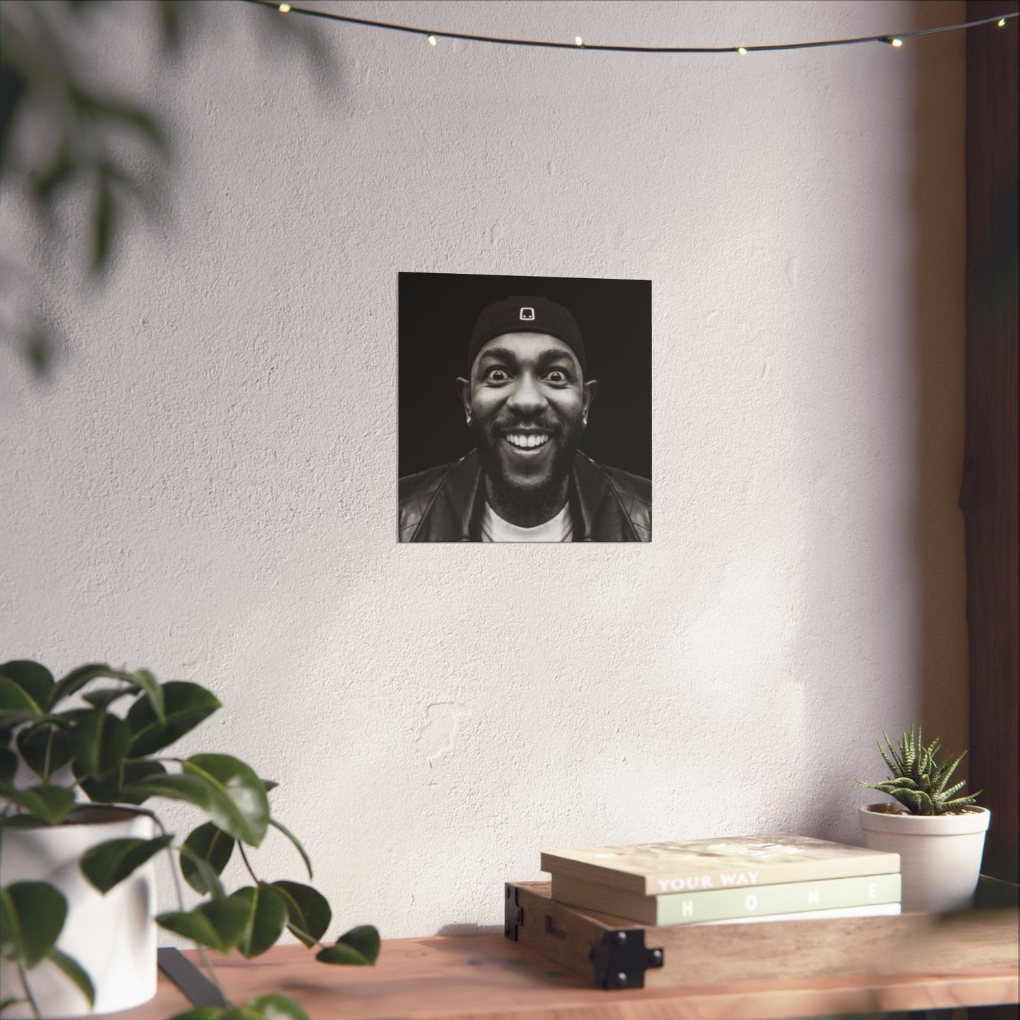 Kendrick Lamar Meme Face Mustard - Matte Posters