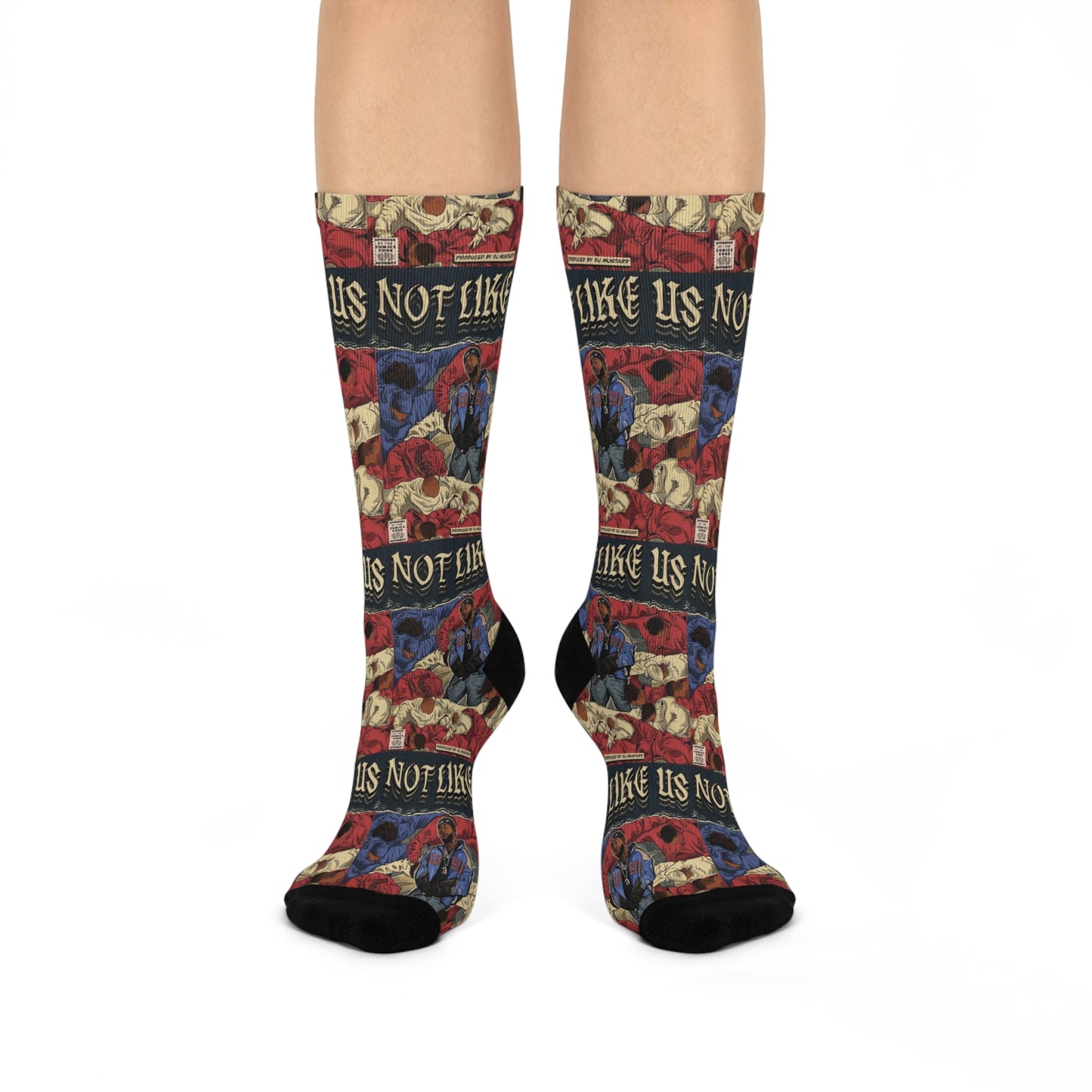 Kendrick Lamar "Not Like Us" Comic Book Cover - Crew Socks