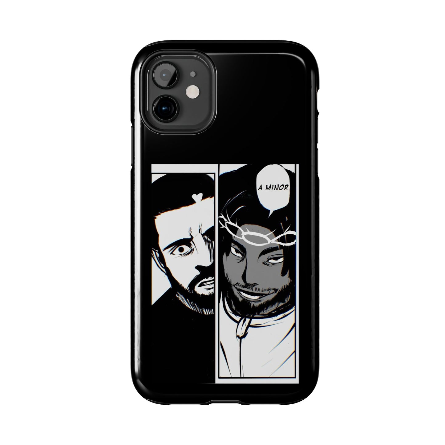 Kendrick Lamar Drake Anime Battle - Phone Case