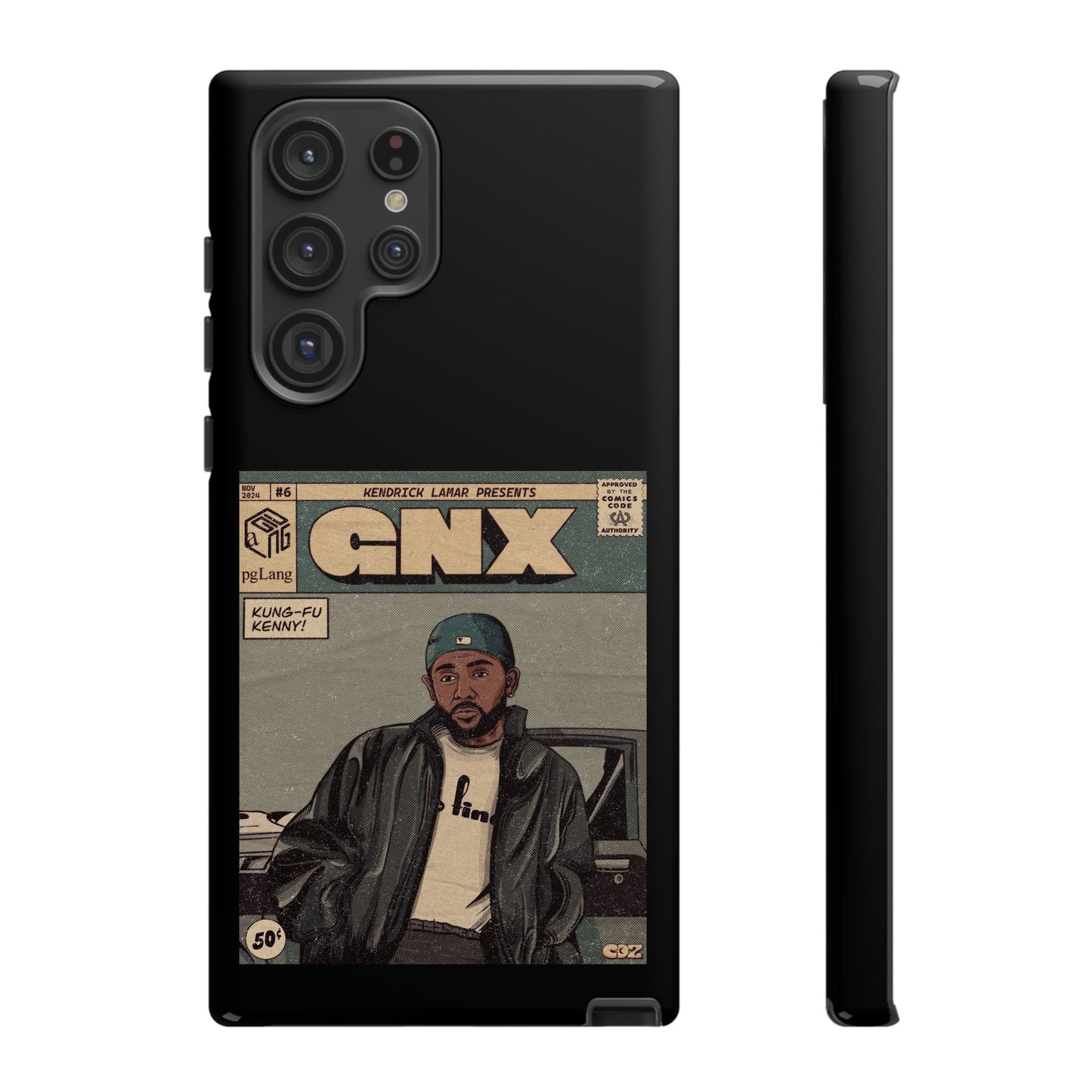 Kendrick Lamar "GNX" Comic Book Phone Case – Tough Shockproof Cover for iPhone, Samsung, & More