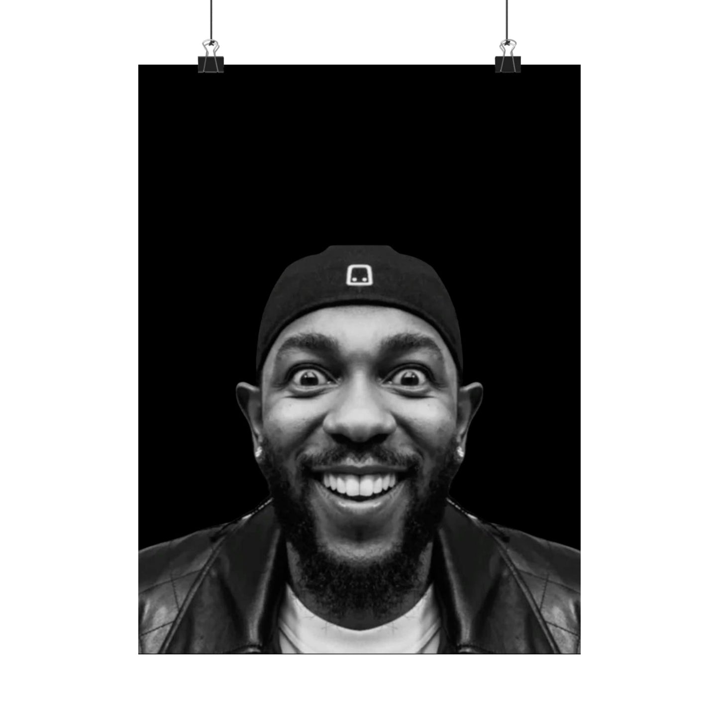 Kendrick Lamar Meme Face Mustard - Matte Posters