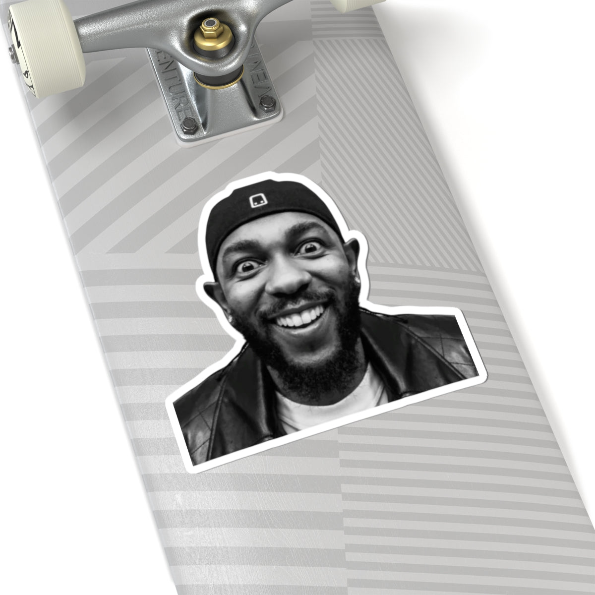 Kendrick Lamar Meme Face Mustard - Sticker Kiss-Cut