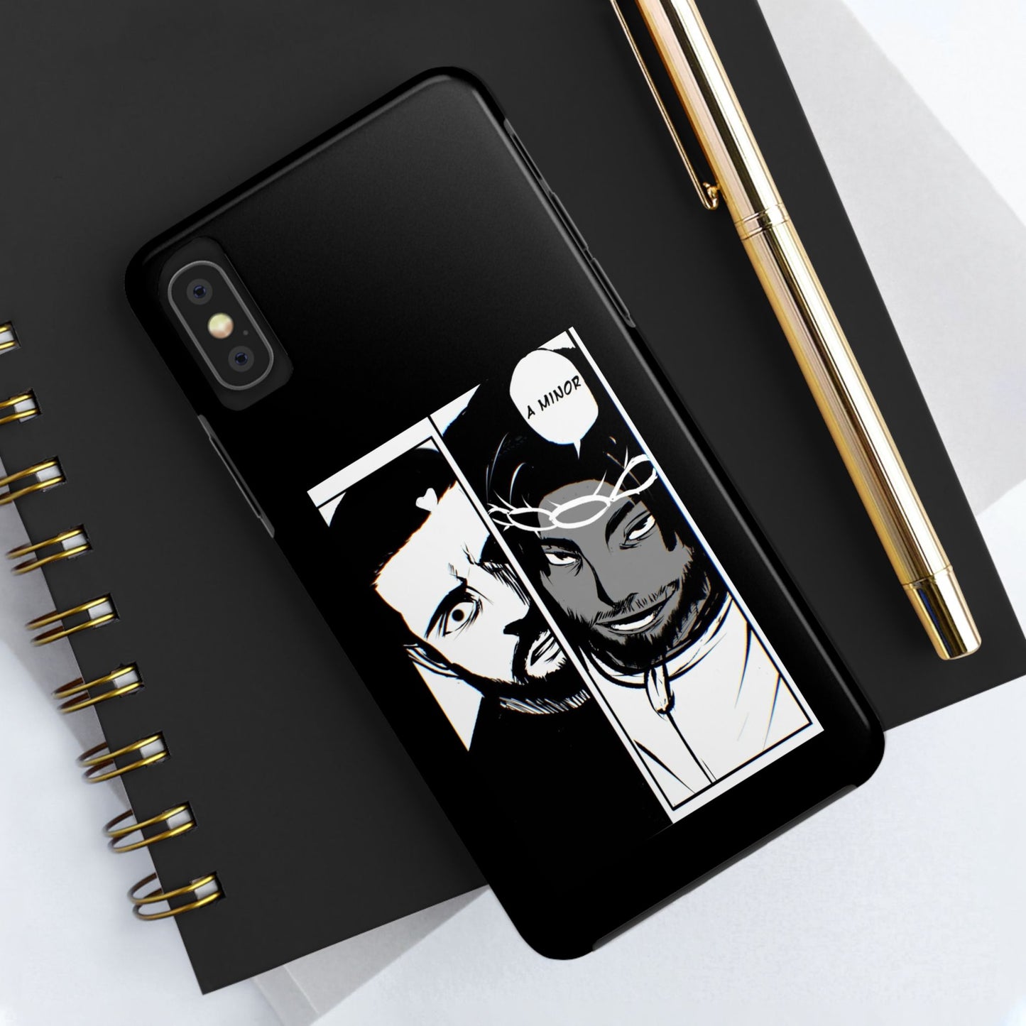Kendrick Lamar Drake Anime Battle - Phone Case