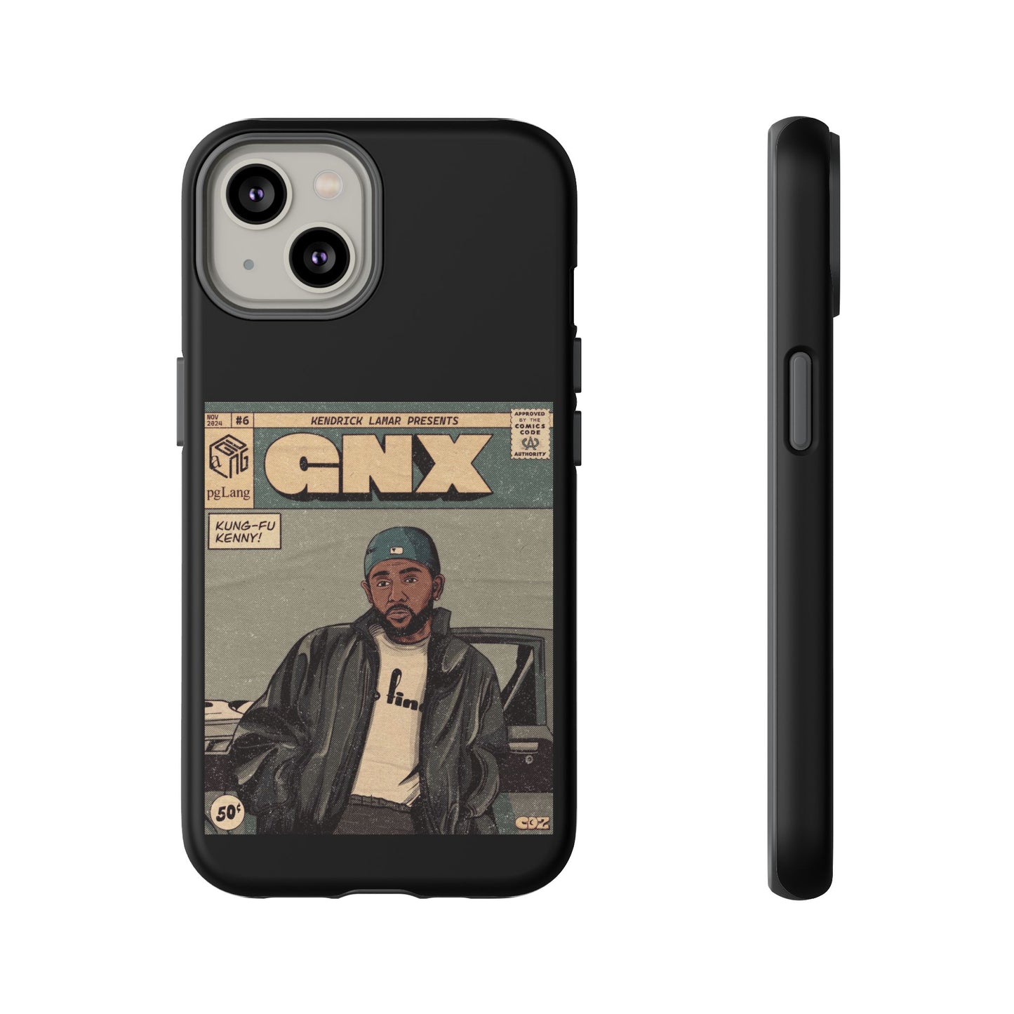 Kendrick Lamar "GNX" Comic Book Phone Case – Tough Shockproof Cover for iPhone, Samsung, & More