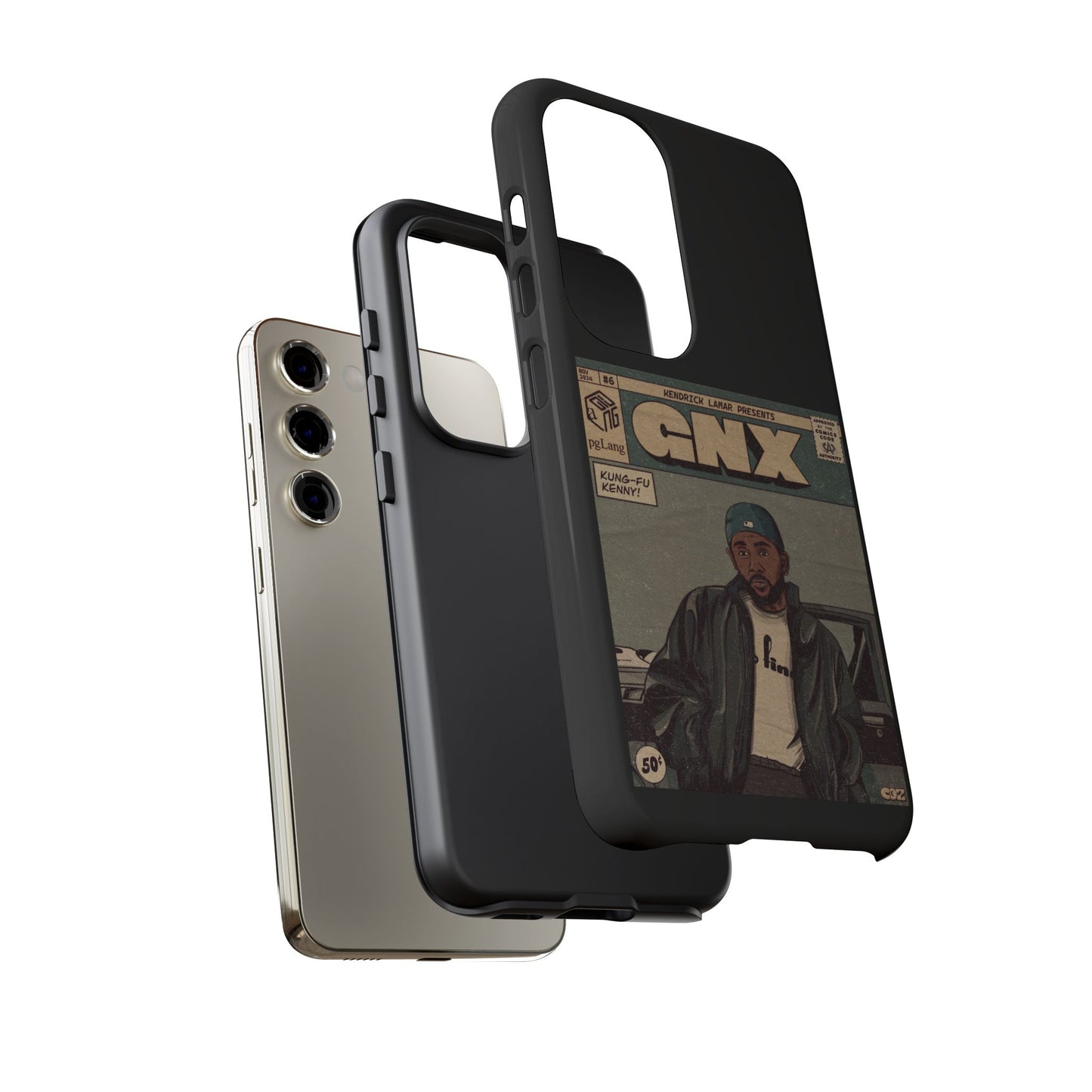 Kendrick Lamar "GNX" Comic Book Phone Case – Tough Shockproof Cover for iPhone, Samsung, & More