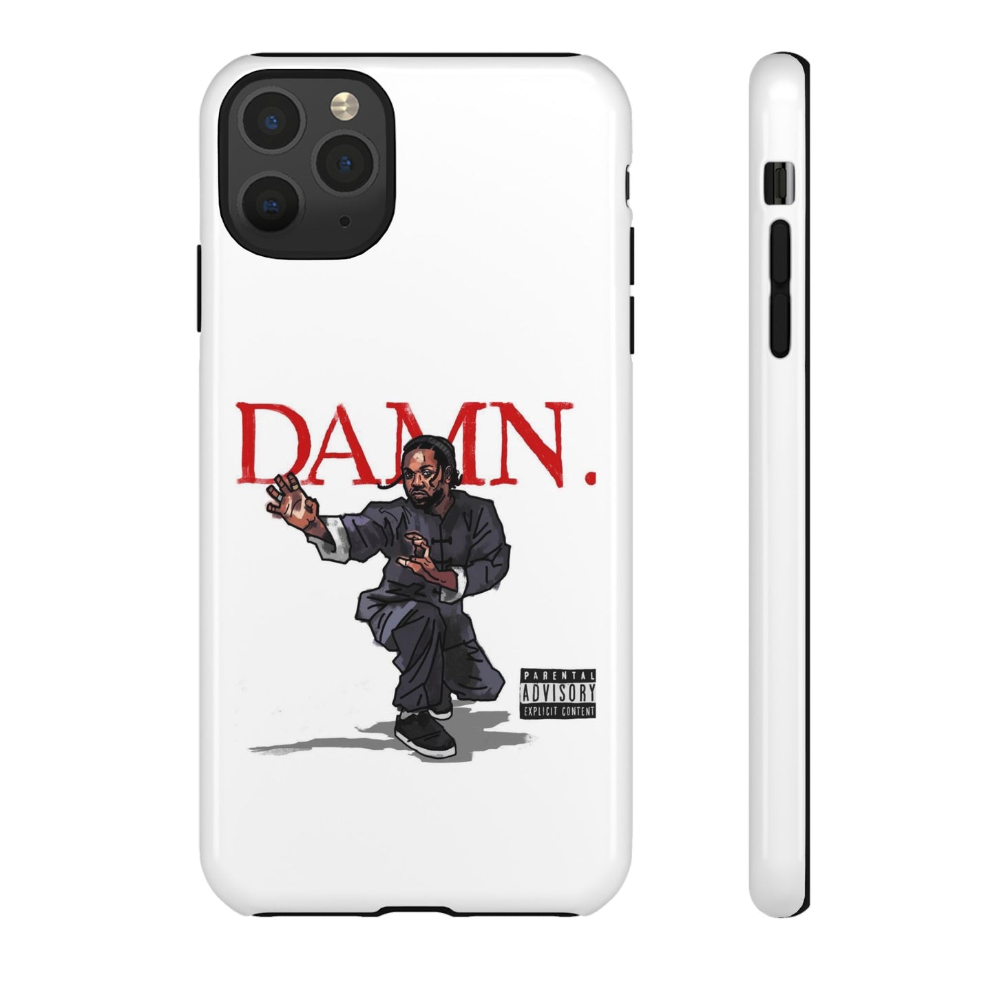 Kendrick Lamar “Kung Fu Kenny” DAMN Album Tough Phone Case – Shockproof Dual Layer Cover