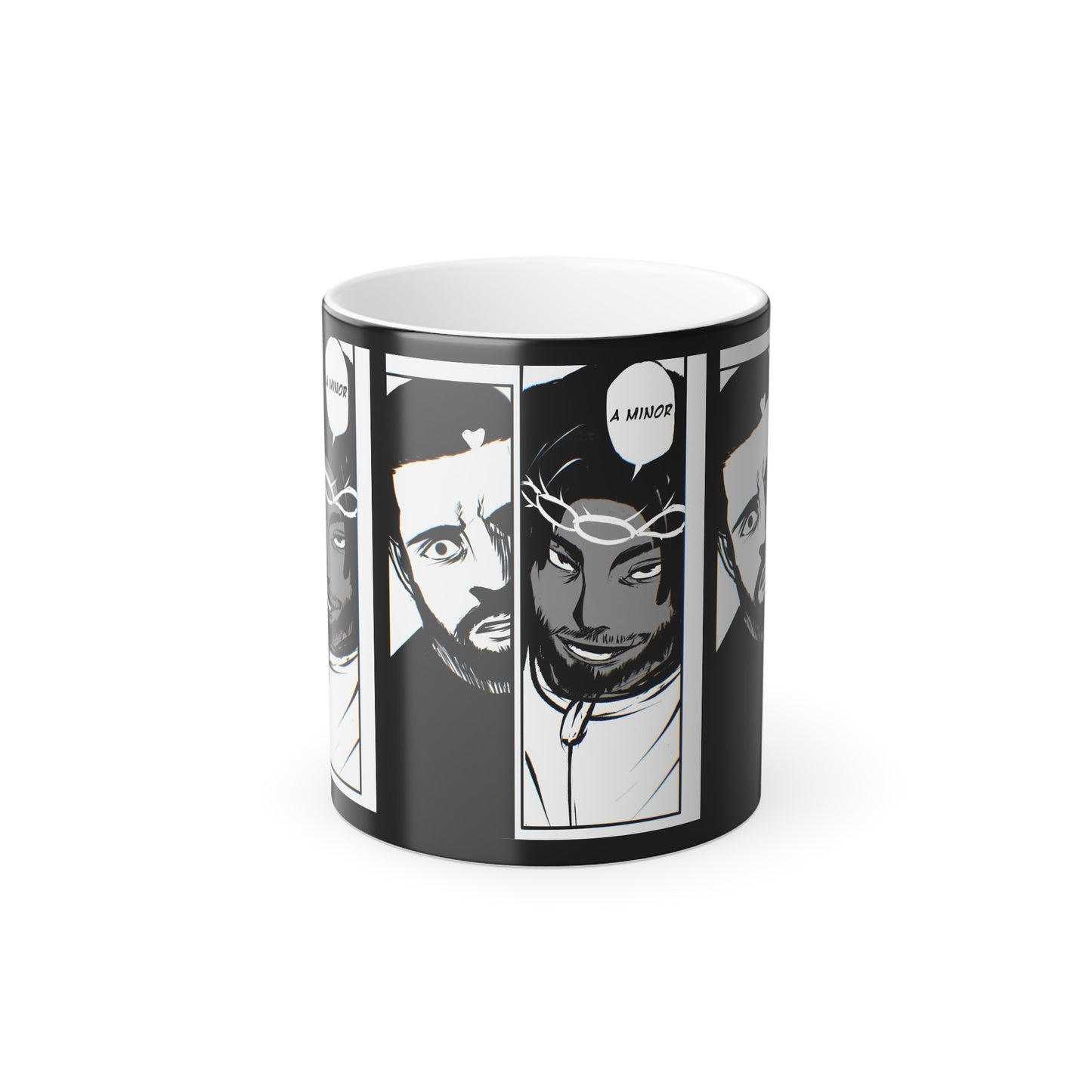 Kendrick Lamar Drake Anime Battle - Mug/Color Morphing Mug, 11oz