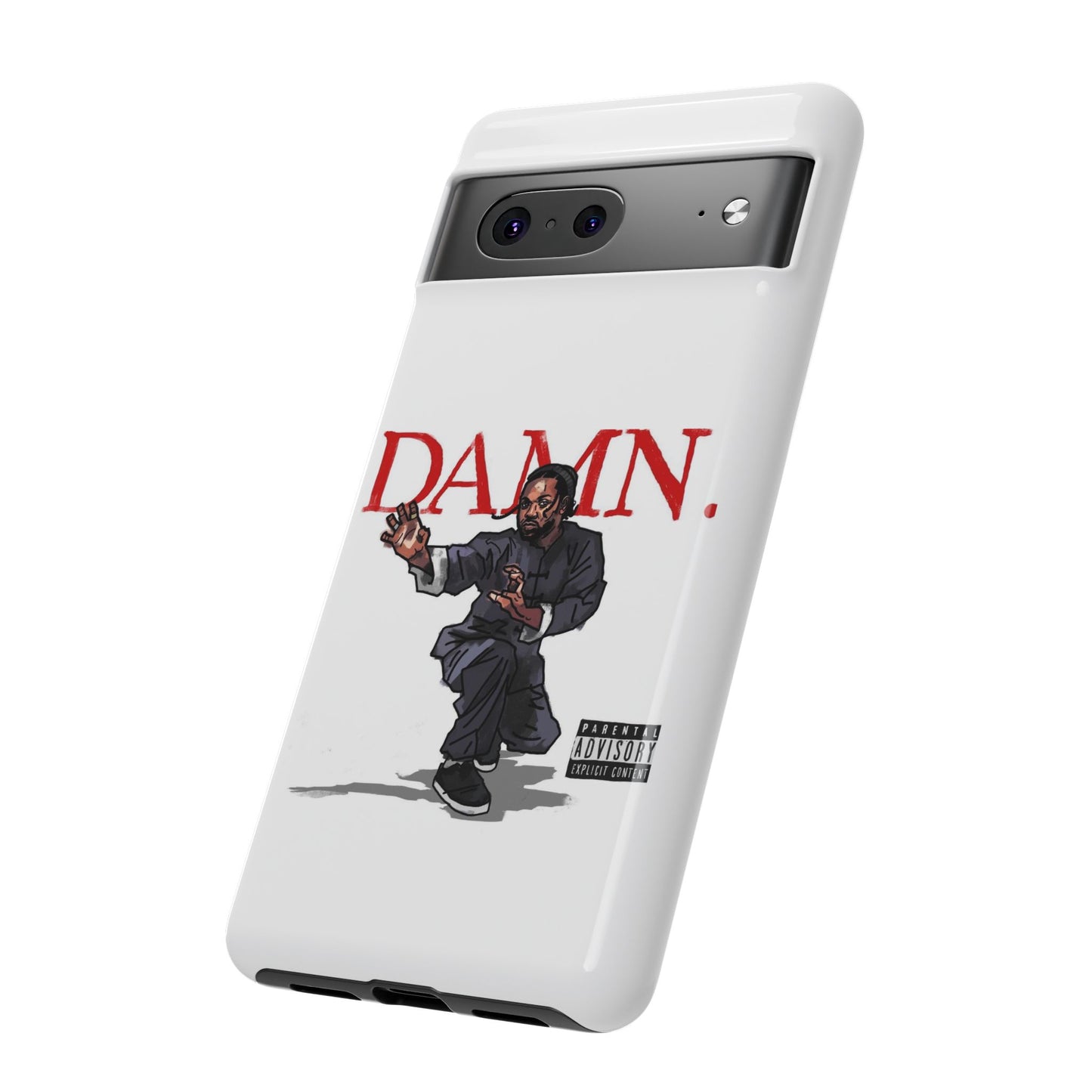 Kendrick Lamar “Kung Fu Kenny” DAMN Album Tough Phone Case – Shockproof Dual Layer Cover