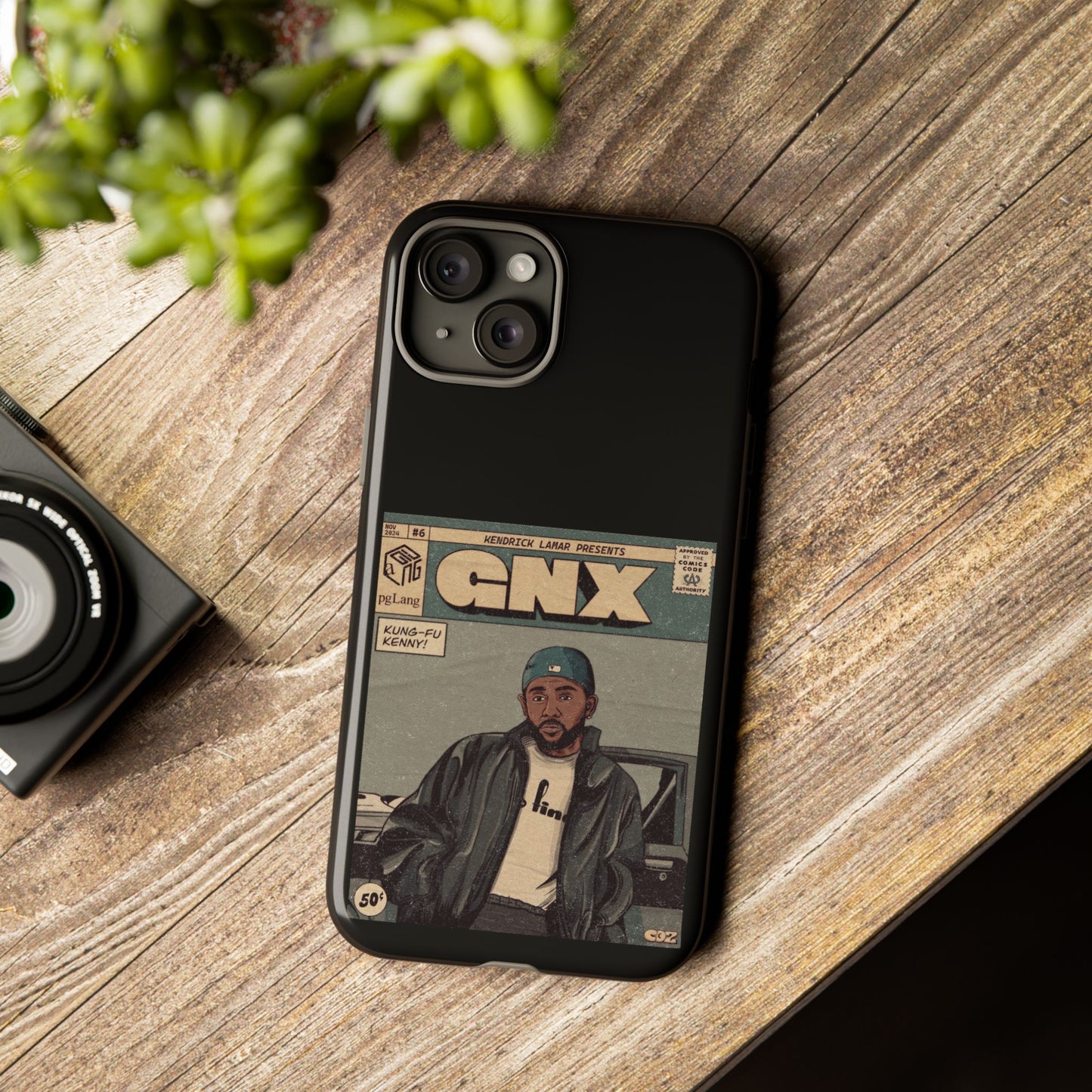 Kendrick Lamar "GNX" Comic Book Phone Case – Tough Shockproof Cover for iPhone, Samsung, & More