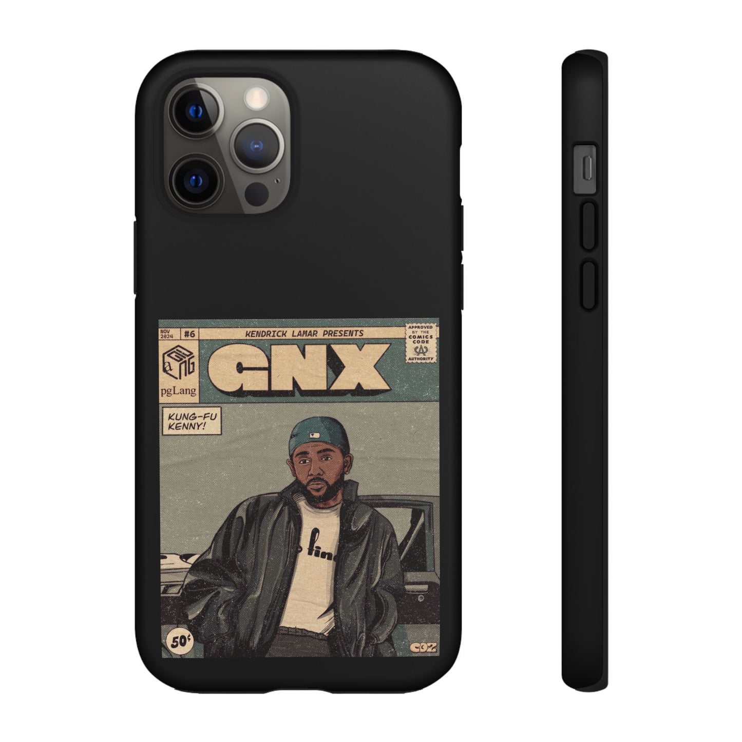 Kendrick Lamar "GNX" Comic Book Phone Case – Tough Shockproof Cover for iPhone, Samsung, & More