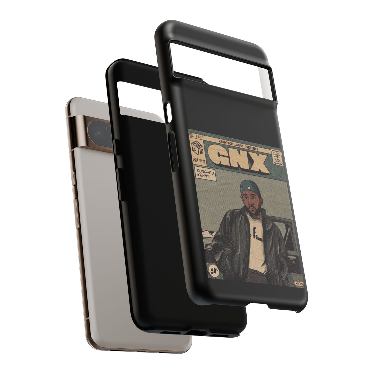 Kendrick Lamar "GNX" Comic Book Phone Case – Tough Shockproof Cover for iPhone, Samsung, & More