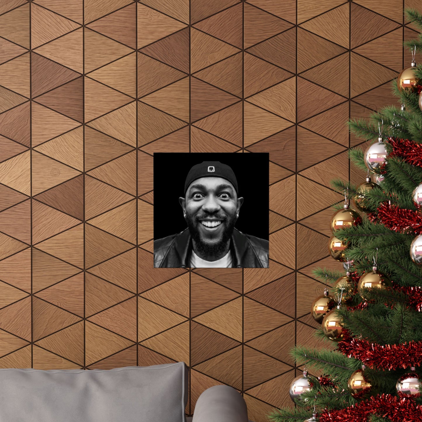 Kendrick Lamar Meme Face Mustard - Matte Posters
