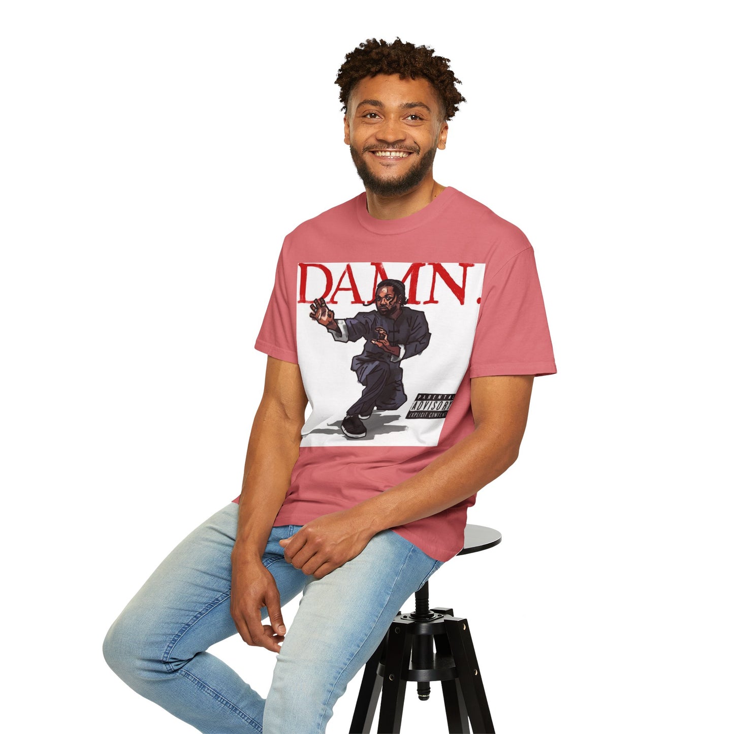 Kendrick Lamar "Kung Fu Kenny" "Damn" Album - T-shirt