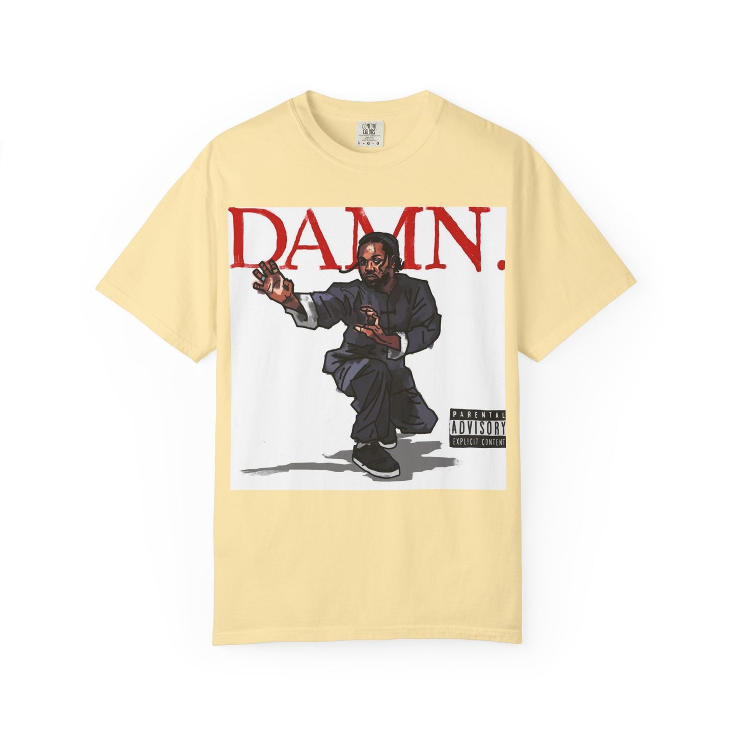Kendrick Lamar "Kung Fu Kenny" "Damn" Album - T-shirt