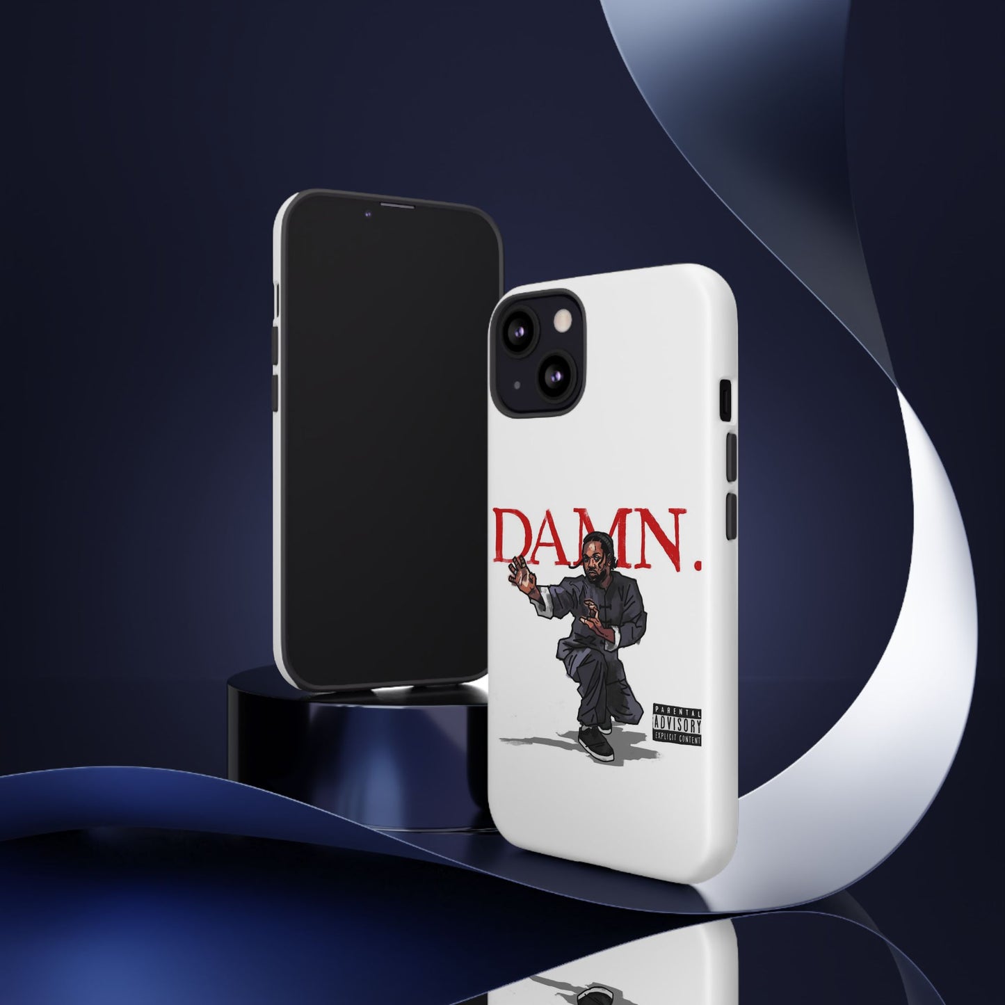 Kendrick Lamar “Kung Fu Kenny” DAMN Album Tough Phone Case – Shockproof Dual Layer Cover
