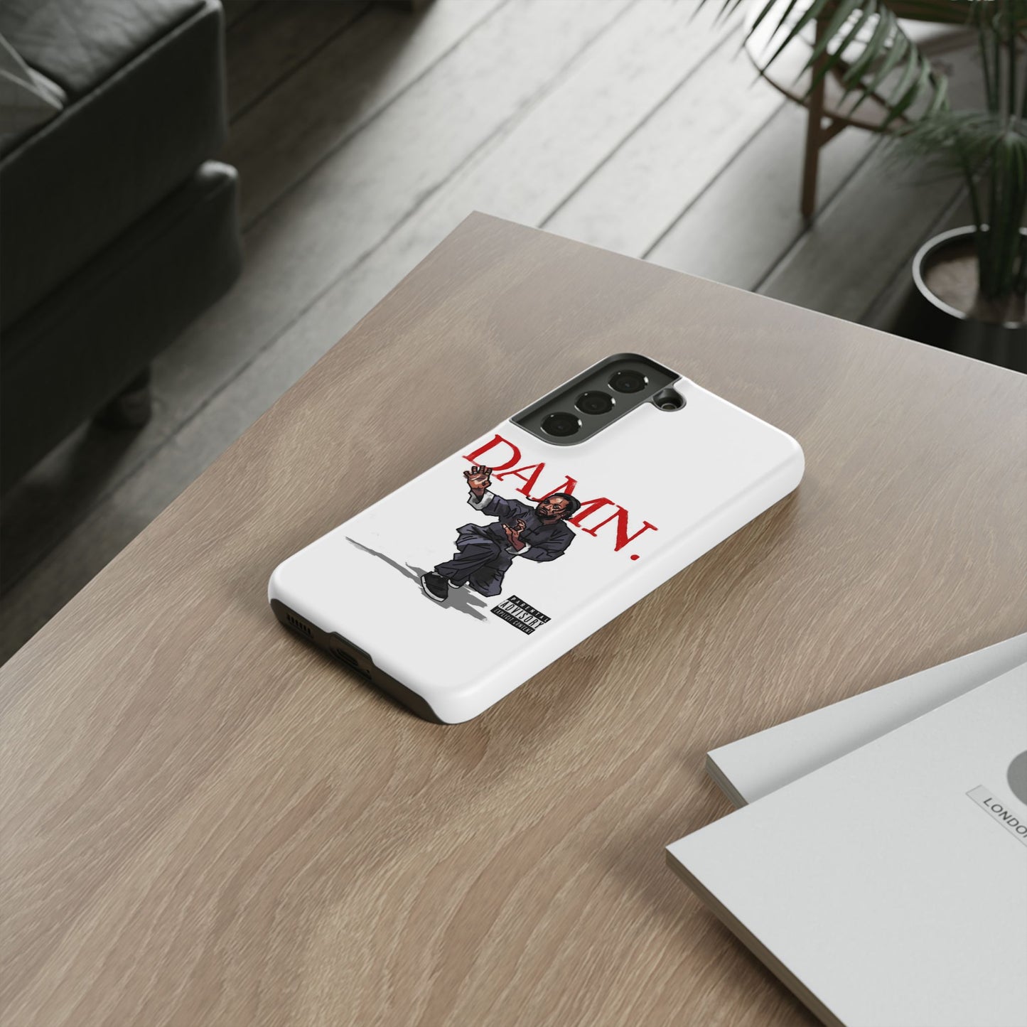 Kendrick Lamar “Kung Fu Kenny” DAMN Album Tough Phone Case – Shockproof Dual Layer Cover