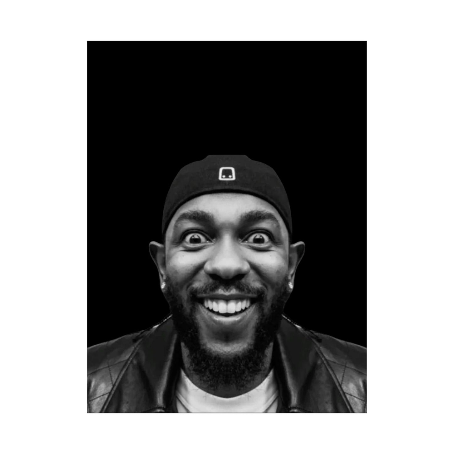 Kendrick Lamar Meme Face Mustard - Matte Posters