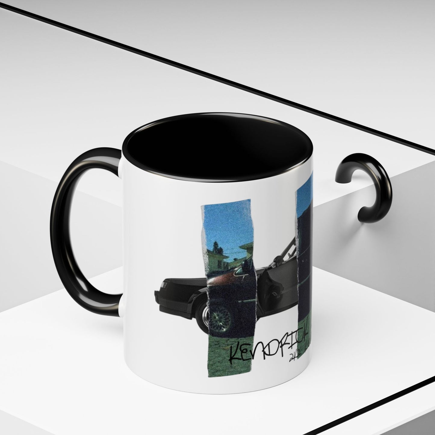 Kendrick Lamar GNX x Good Kid, M.A.A.D City Mashup Mug – Hip-Hop Fan Art Accent Coffee Cup