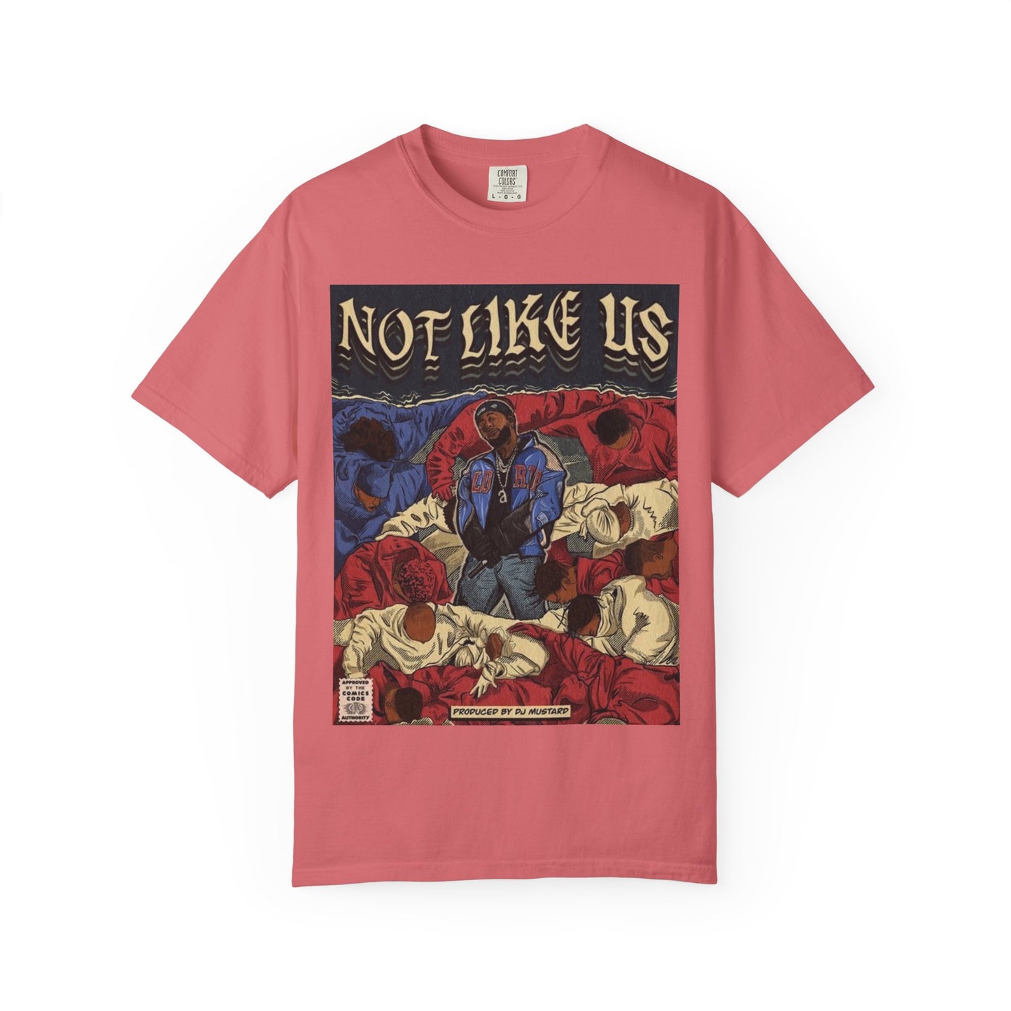 Kendrick Lamar "Not Like Us" Comic Cover - T-shirt