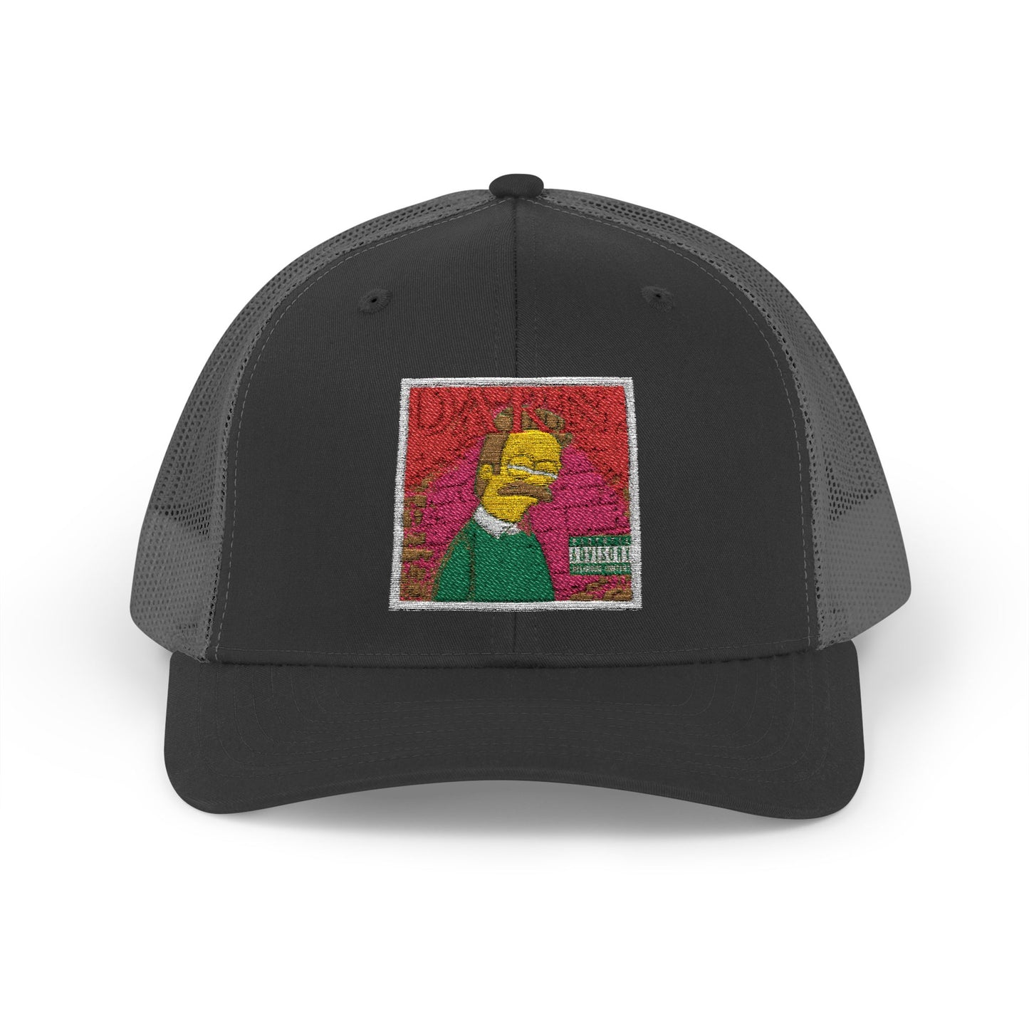 Kendrick Lamar X Simpsons 'Darn' Ned Flanders Mashup - Snapback Cap