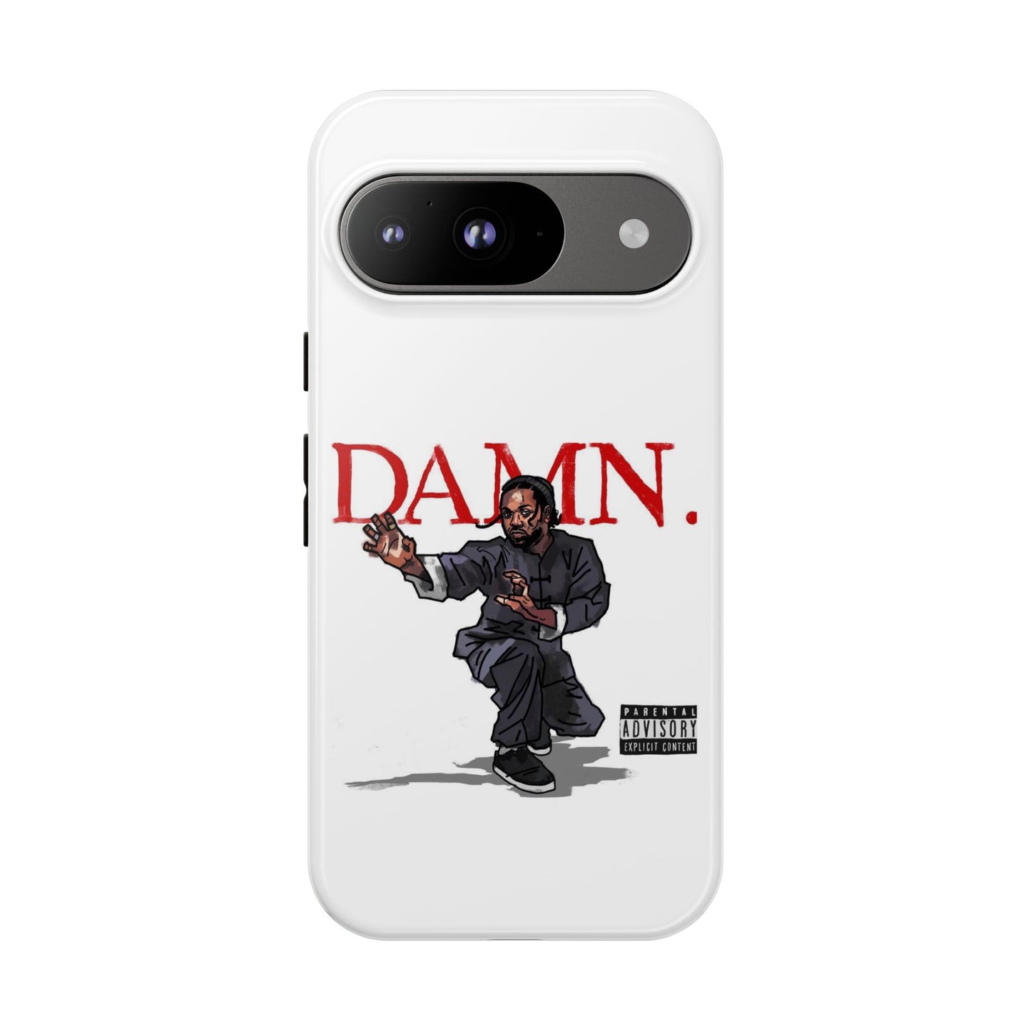 Kendrick Lamar “Kung Fu Kenny” DAMN Album Tough Phone Case – Shockproof Dual Layer Cover