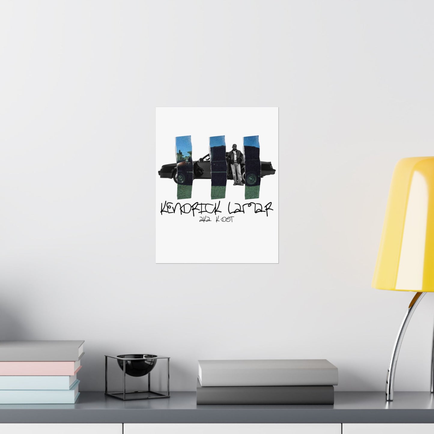 Kendrick Lamar GNX + Good Kid, m.A.A.d City Mashup Poster, Matte – Rap Wall Art, Hip-Hop Home Decor, Urban Music Print, Gift for Fan