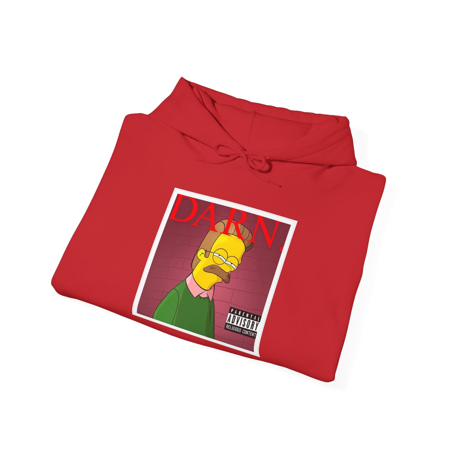 Kendrick Lamar X Simpsons "DARN" Ned Flanders Mashup Hoodie – Funny Rap Streetwear