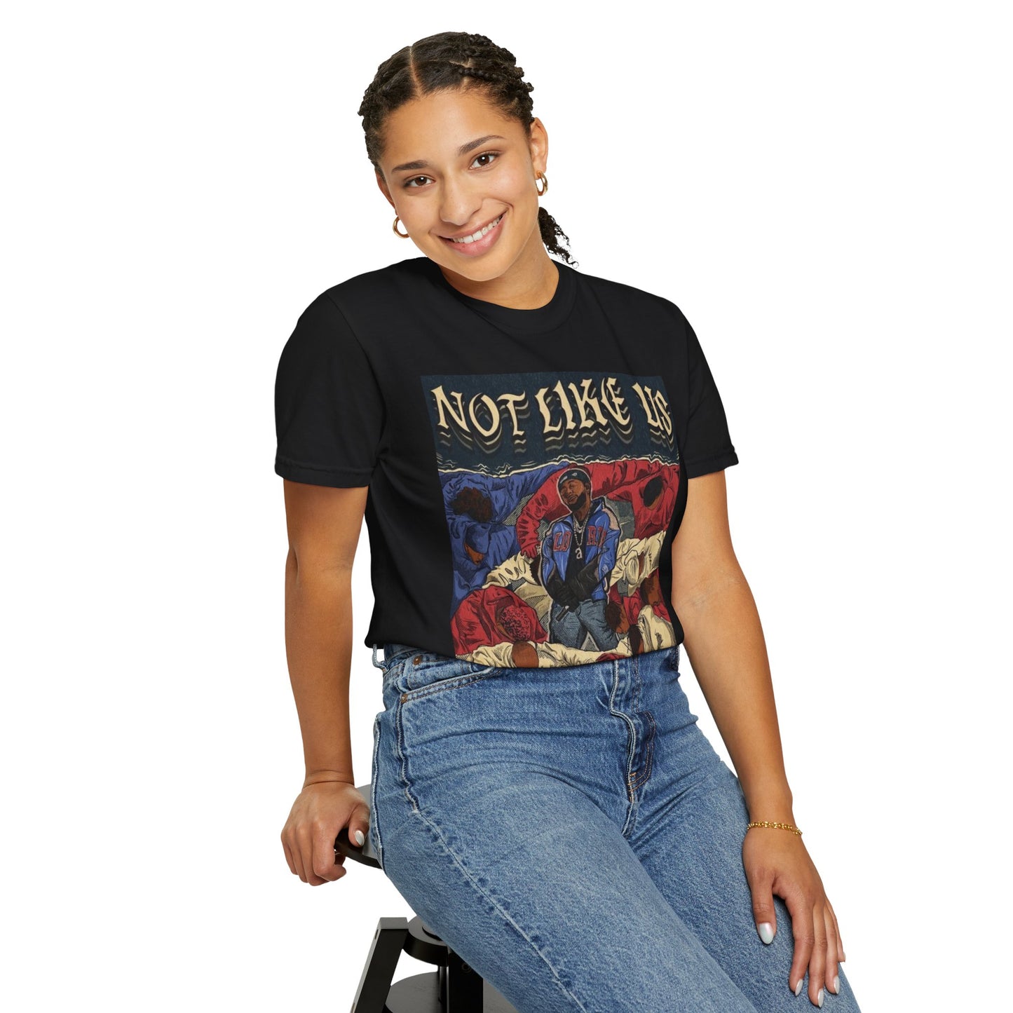Kendrick Lamar "Not Like Us" Comic Cover - T-shirt