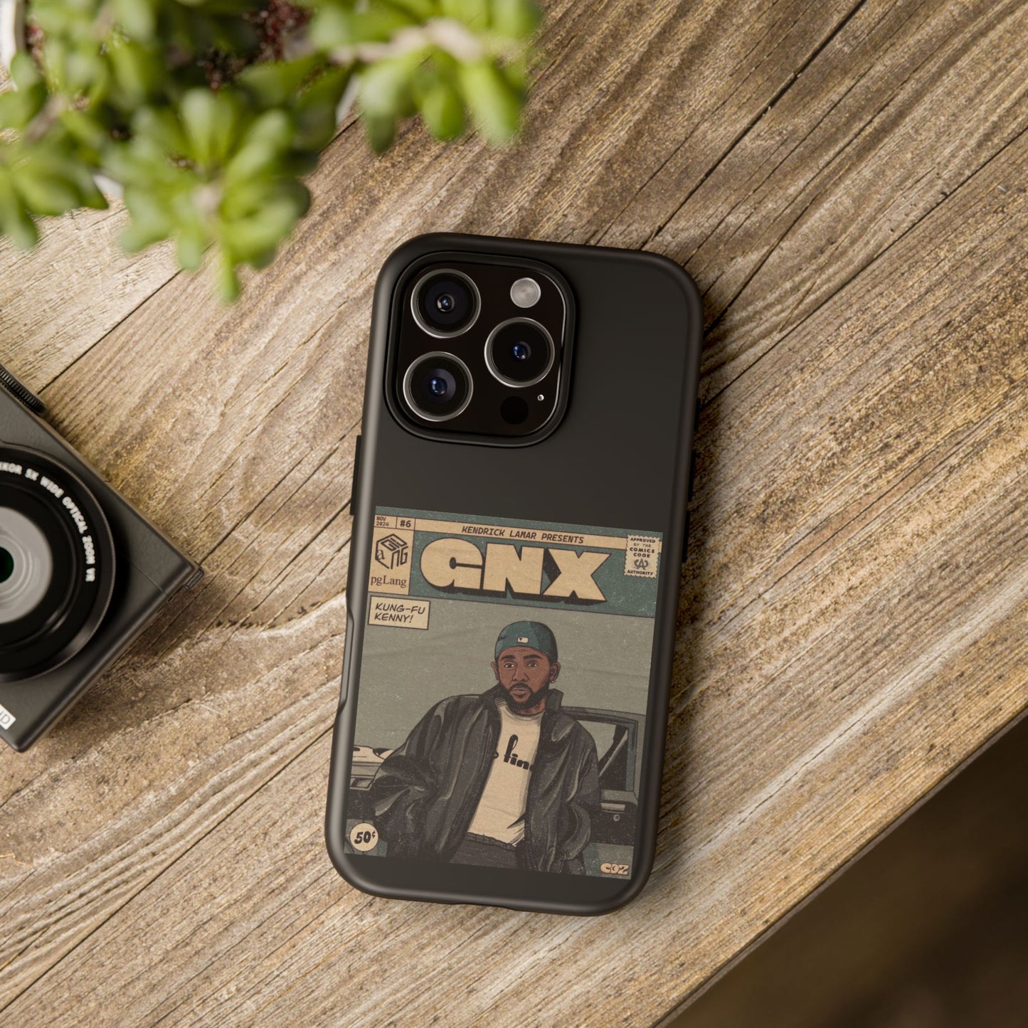 Kendrick Lamar "GNX" Comic Book Phone Case – Tough Shockproof Cover for iPhone, Samsung, & More
