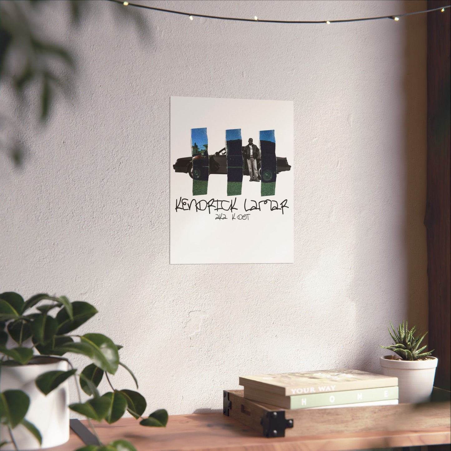 Kendrick Lamar GNX + Good Kid, m.A.A.d City Mashup Poster, Matte – Rap Wall Art, Hip-Hop Home Decor, Urban Music Print, Gift for Fan