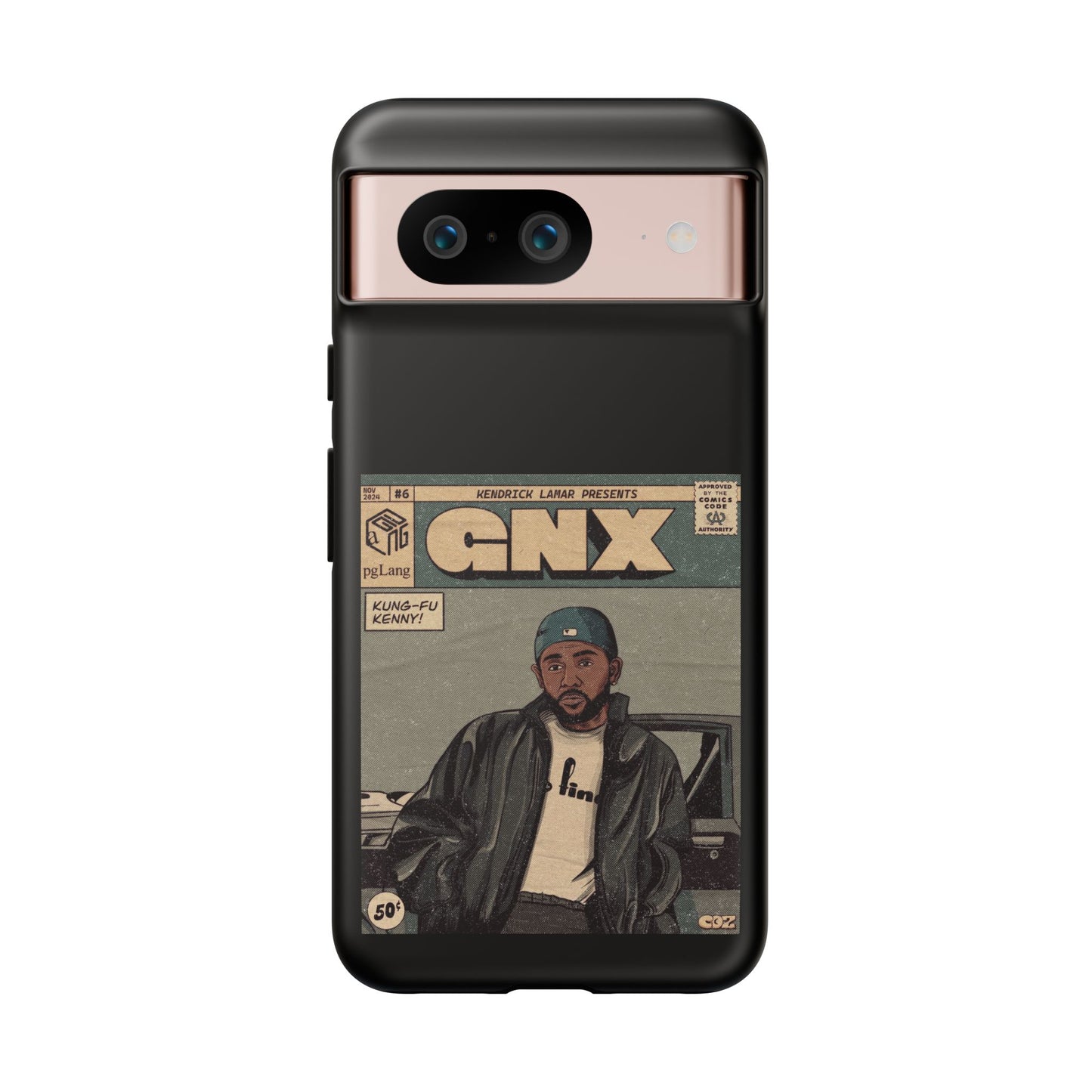 Kendrick Lamar "GNX" Comic Book Phone Case – Tough Shockproof Cover for iPhone, Samsung, & More