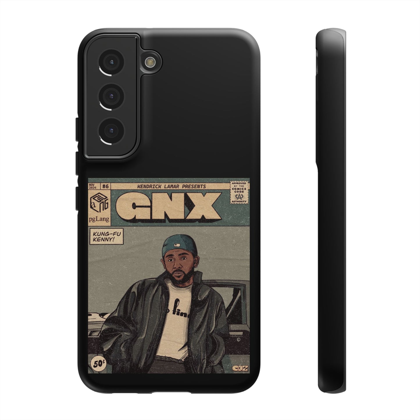 Kendrick Lamar "GNX" Comic Book Phone Case – Tough Shockproof Cover for iPhone, Samsung, & More