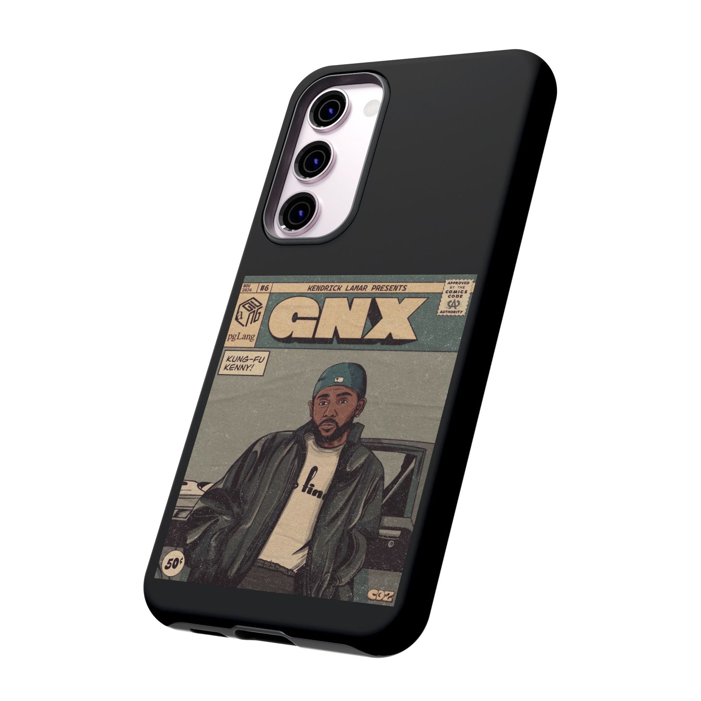 Kendrick Lamar "GNX" Comic Book Phone Case – Tough Shockproof Cover for iPhone, Samsung, & More
